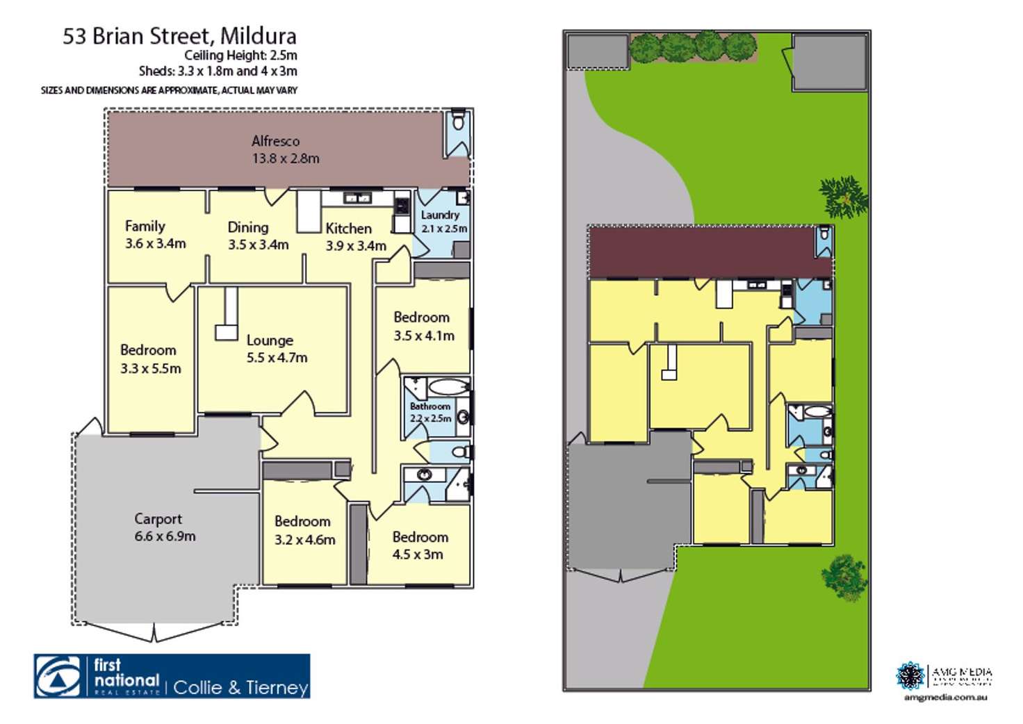 Floorplan of Homely house listing, 53 Brian Street, Mildura VIC 3500