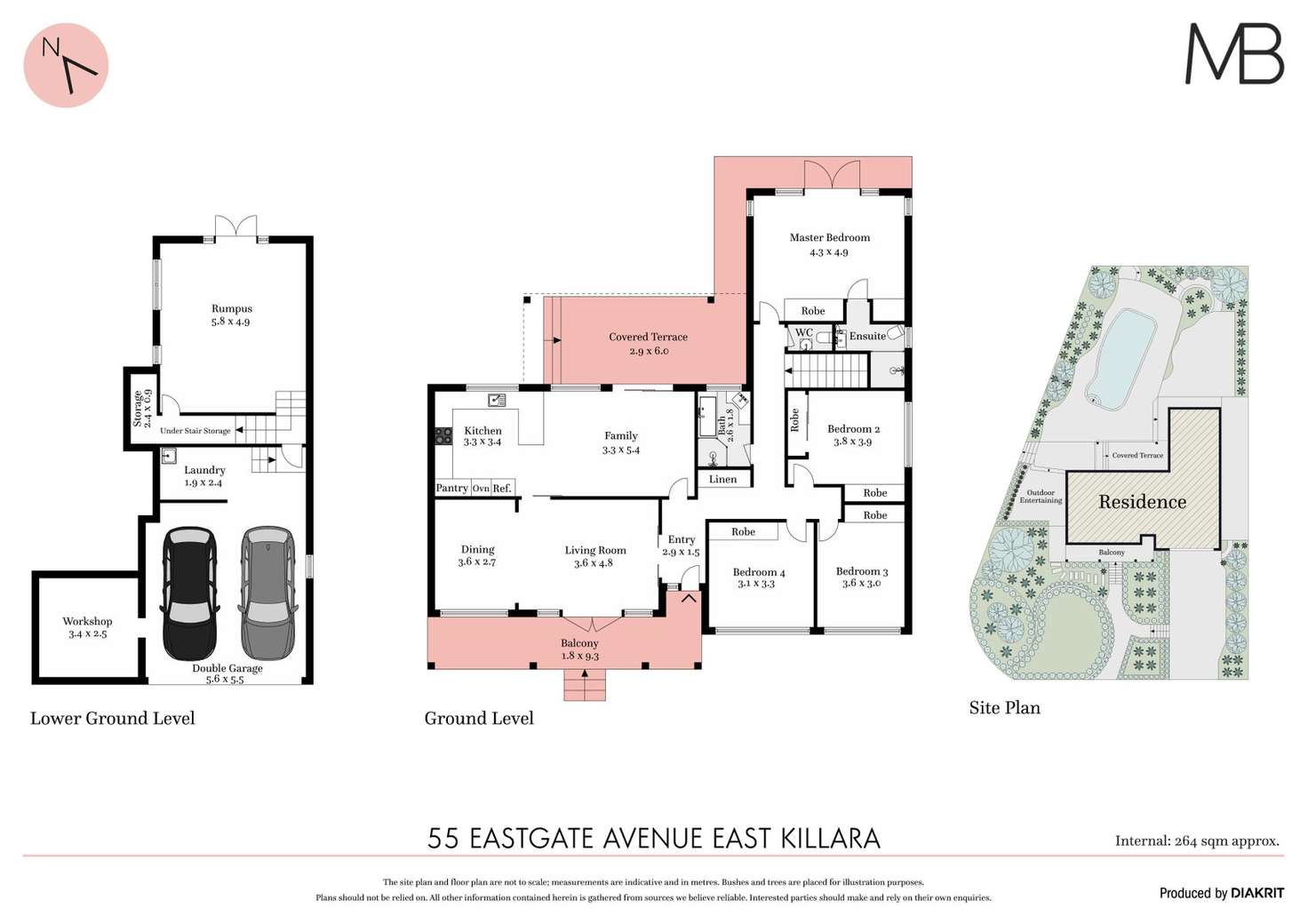 Floorplan of Homely house listing, 55 Eastgate Avenue, East Killara NSW 2071