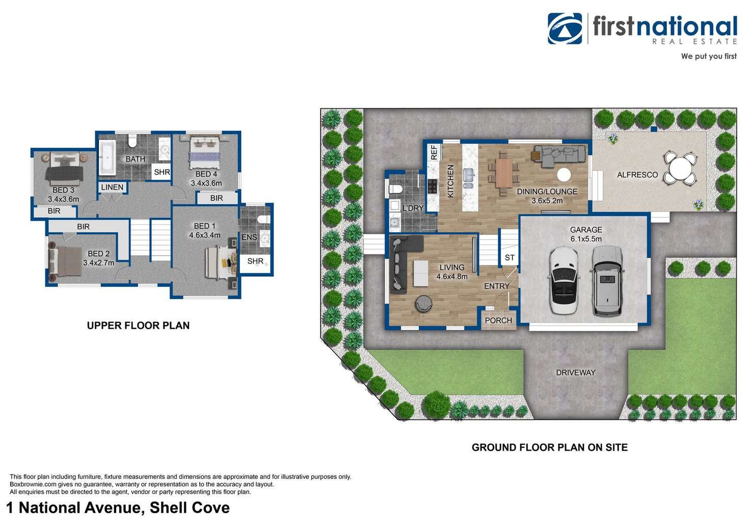 Floorplan of Homely house listing, 1 National Avenue, Shell Cove NSW 2529