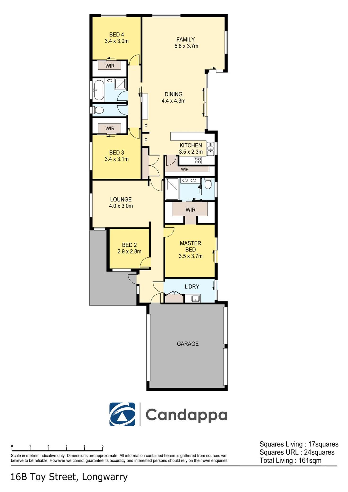 Floorplan of Homely house listing, 16B Toy Street, Longwarry VIC 3816