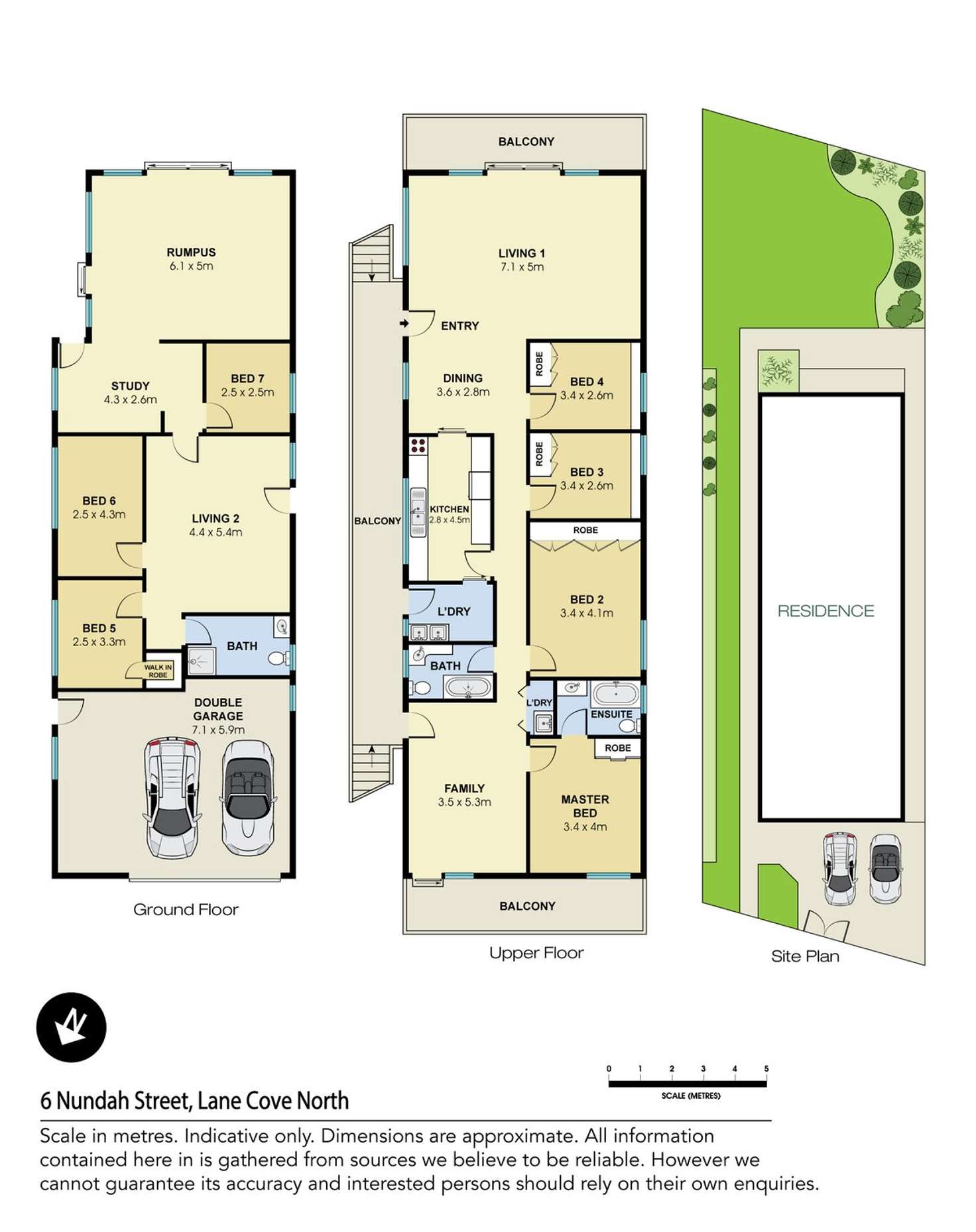 Floorplan of Homely house listing, 6 Nundah Street, Lane Cove NSW 2066
