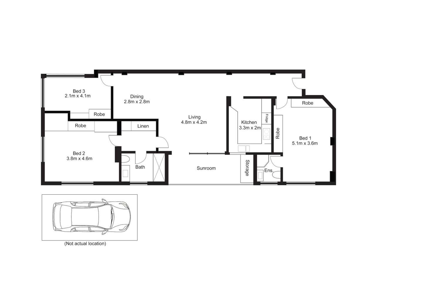 Floorplan of Homely apartment listing, 11/666 Pacific Highway, Killara NSW 2071
