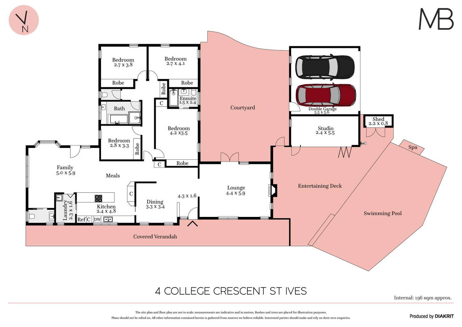 Floorplan of Homely house listing, 4 College Crescent, St Ives NSW 2075