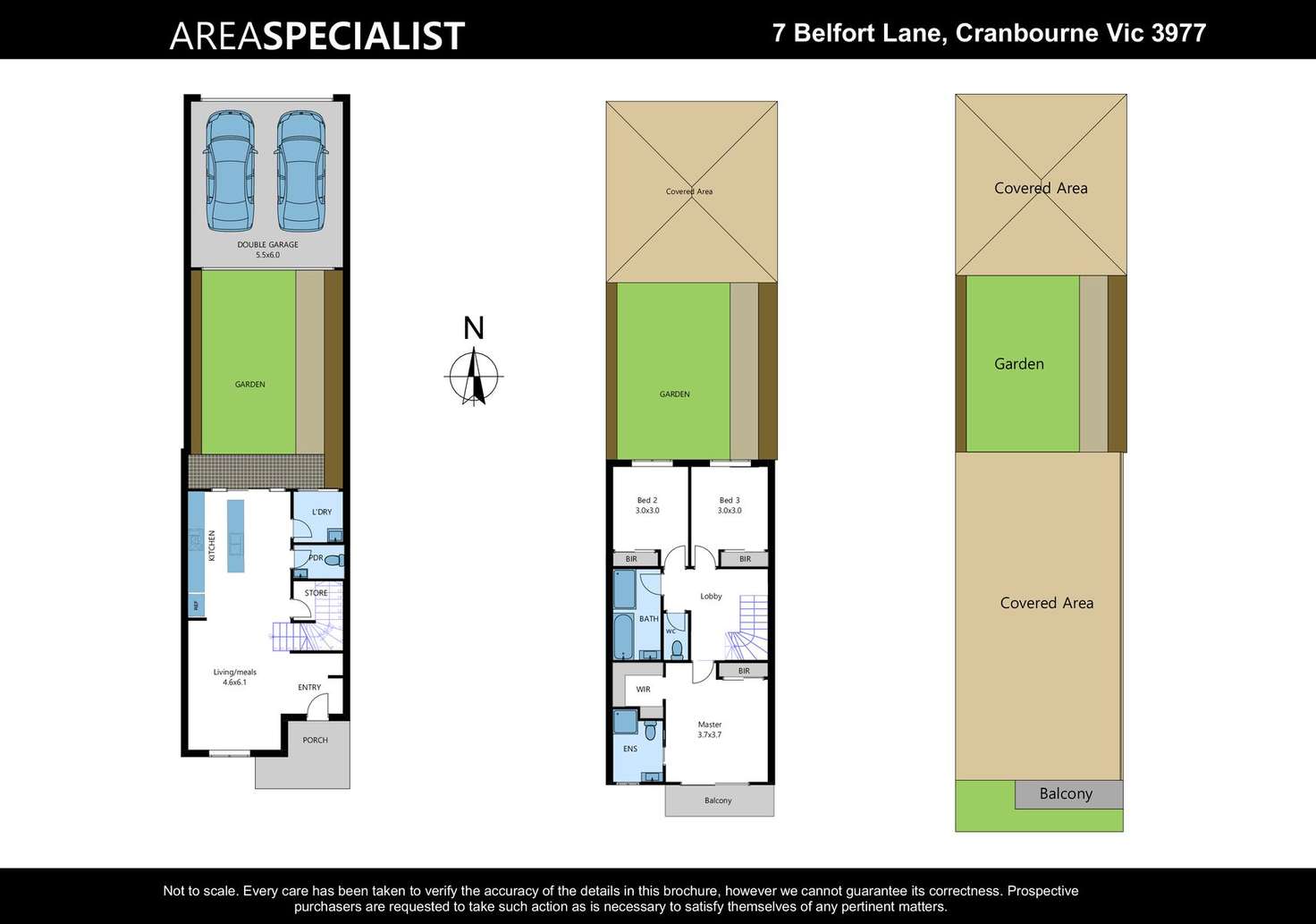 Floorplan of Homely house listing, 7 Belfort Lane, Cranbourne VIC 3977