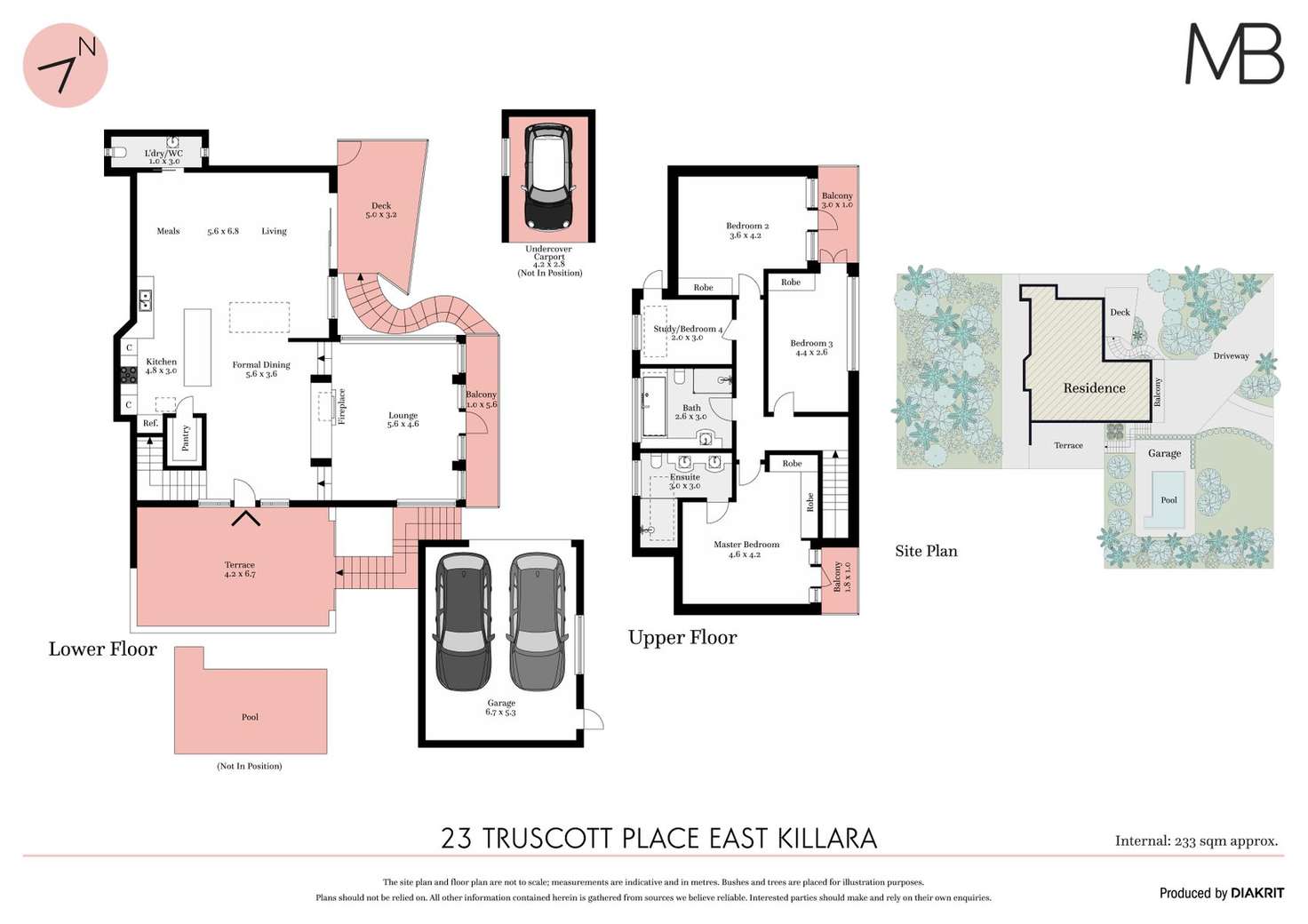 Floorplan of Homely house listing, 23 Truscott Place, East Killara NSW 2071