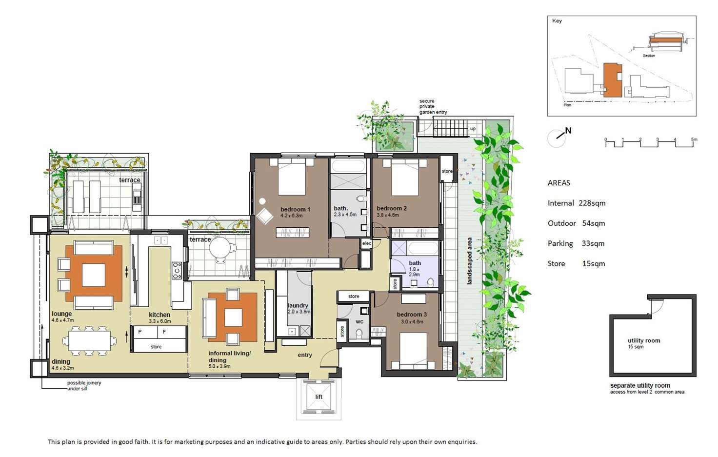 Floorplan of Homely apartment listing, 3/76-82 Cooper Park Road, Bellevue Hill NSW 2023
