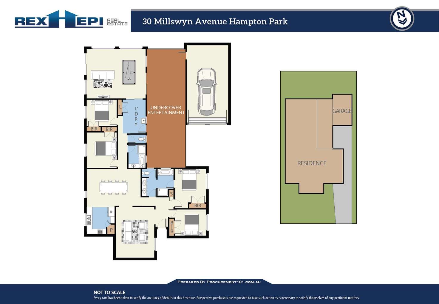 Floorplan of Homely house listing, 30 Millswyn Avenue, Hampton Park VIC 3976