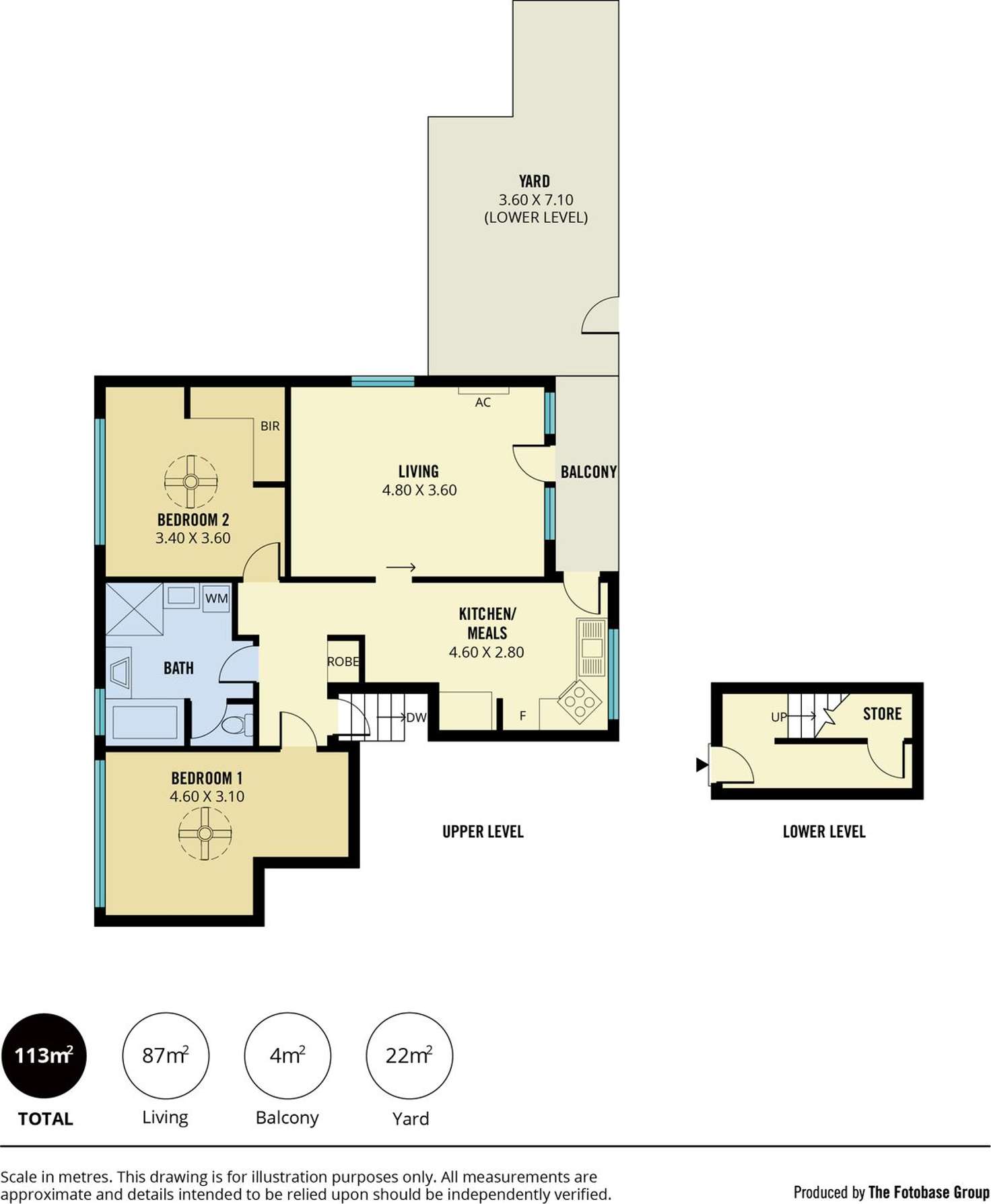 Floorplan of Homely unit listing, 5/1 Lewis Street, Glenelg North SA 5045