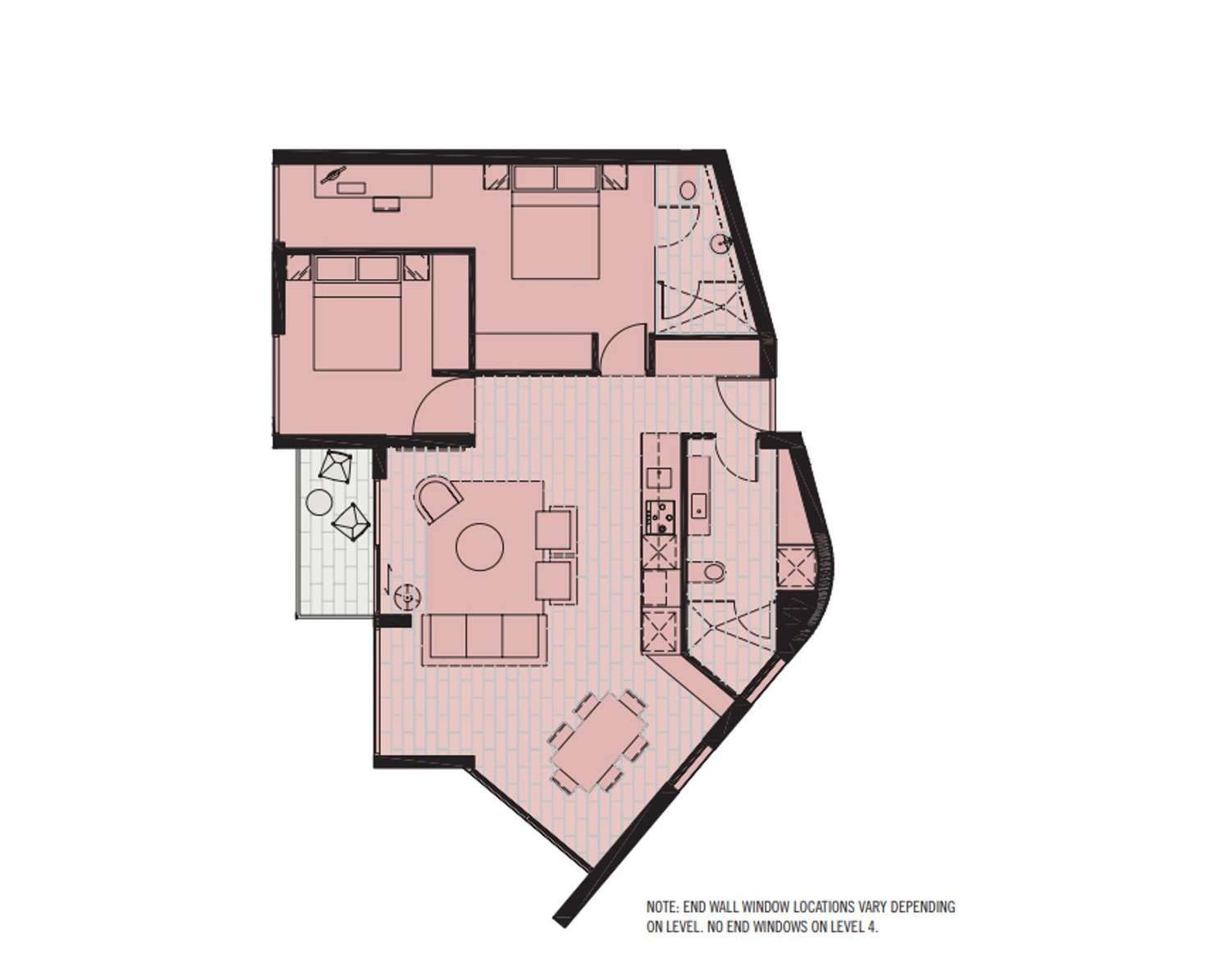 Floorplan of Homely apartment listing, Level07/673 La Trobe Street, Docklands VIC 3008