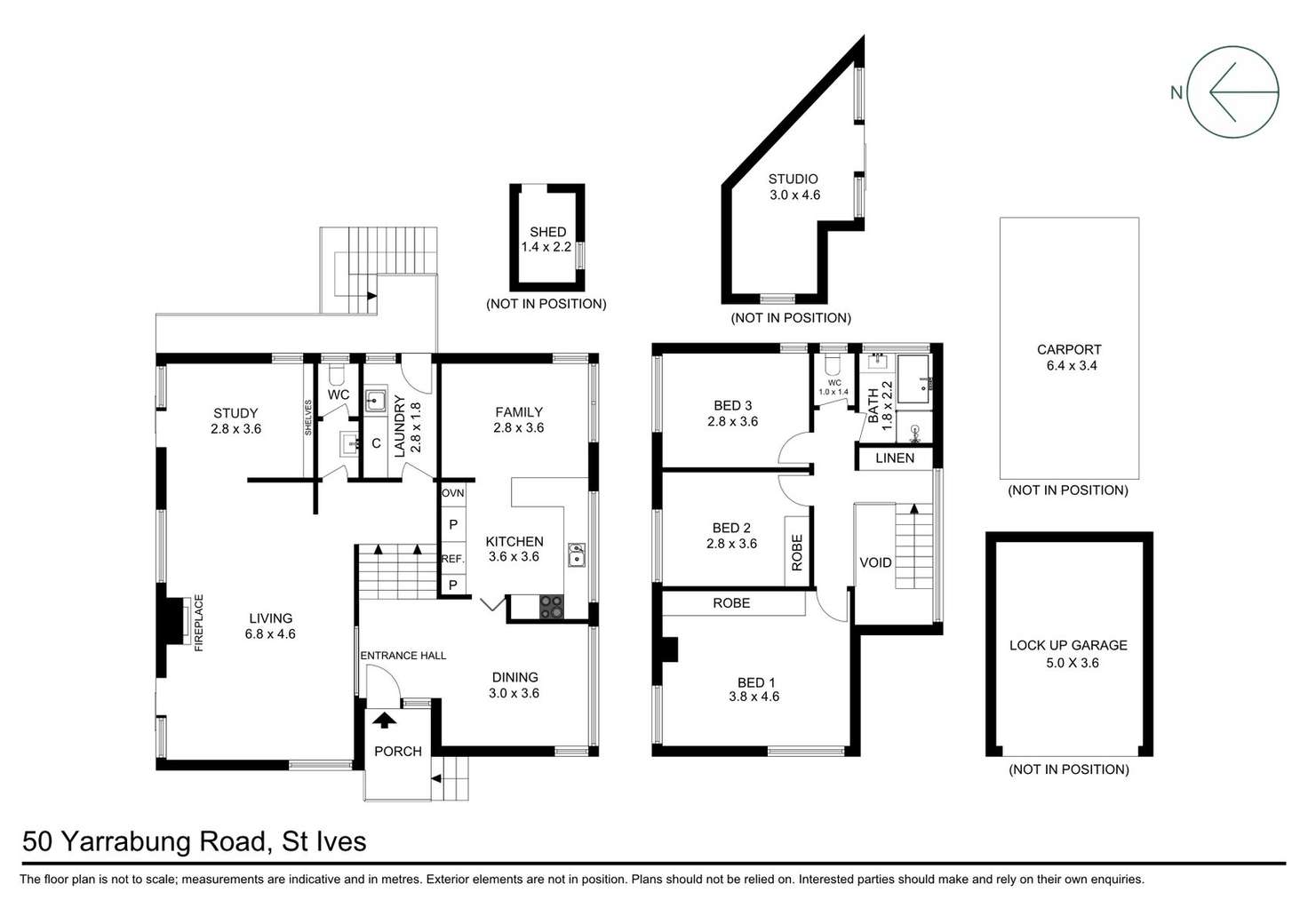 Floorplan of Homely house listing, 50 Yarrabung Road, St Ives NSW 2075