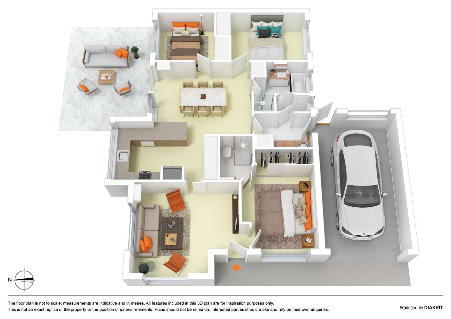 Floorplan of Homely house listing, 42 Wilsons Lane, Sunbury VIC 3429