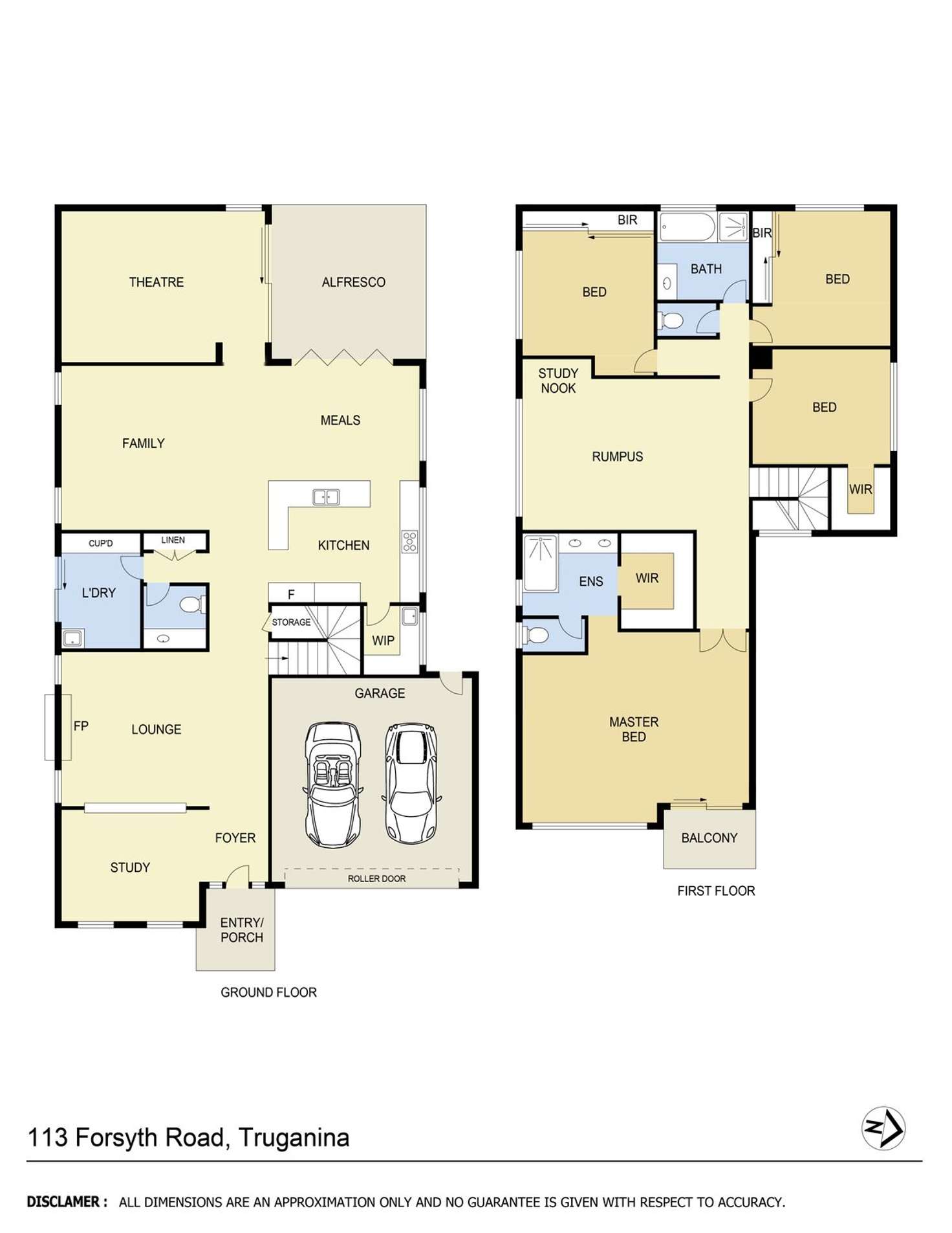 Floorplan of Homely house listing, 113 Forsyth Road, Truganina VIC 3029