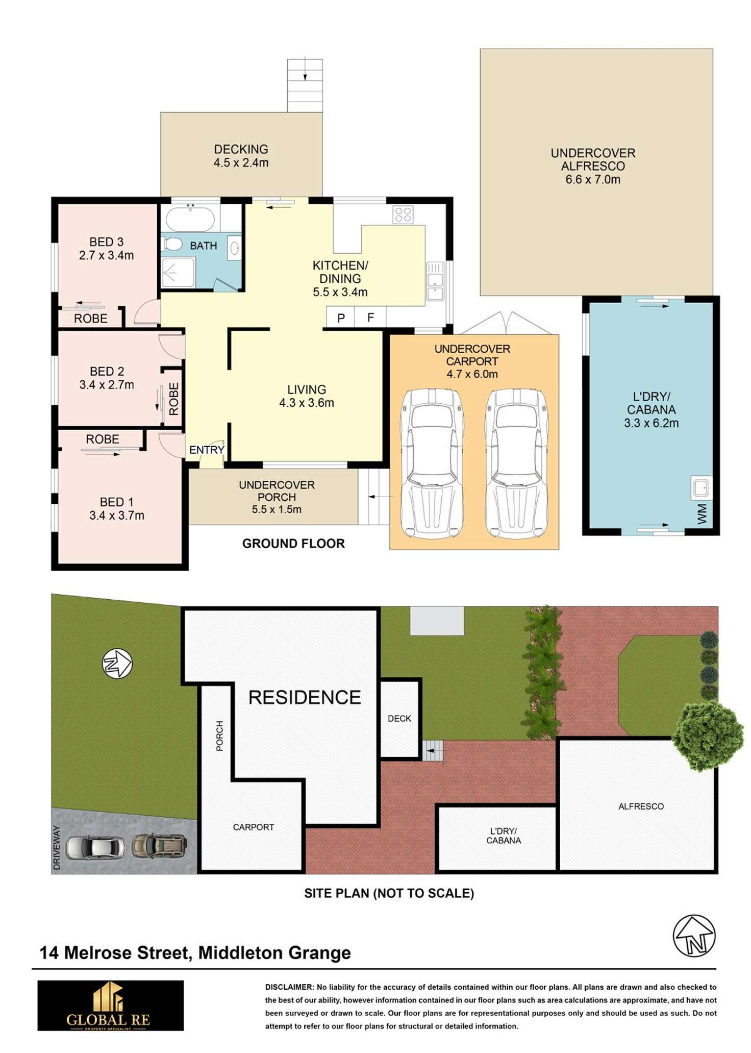 Floorplan of Homely house listing, 41 Eyre Street, Smithfield NSW 2164