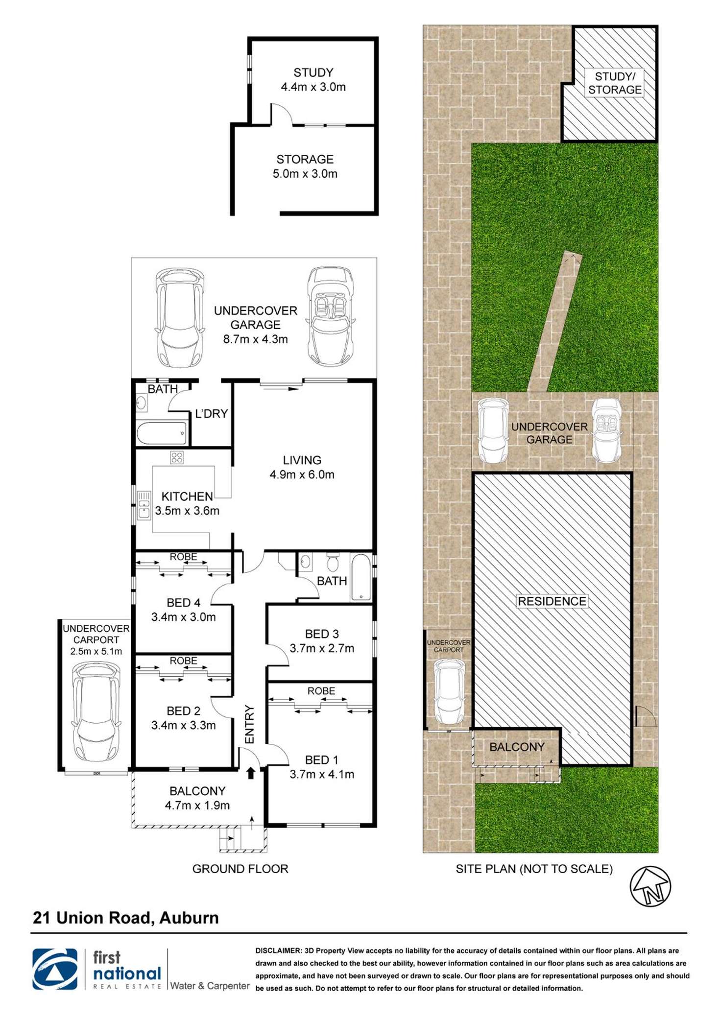 Floorplan of Homely house listing, 21 Union Road, Auburn NSW 2144