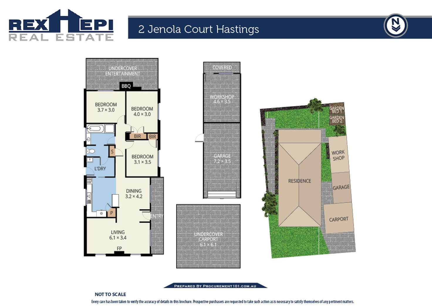 Floorplan of Homely house listing, 2 Jenola Court, Hastings VIC 3915