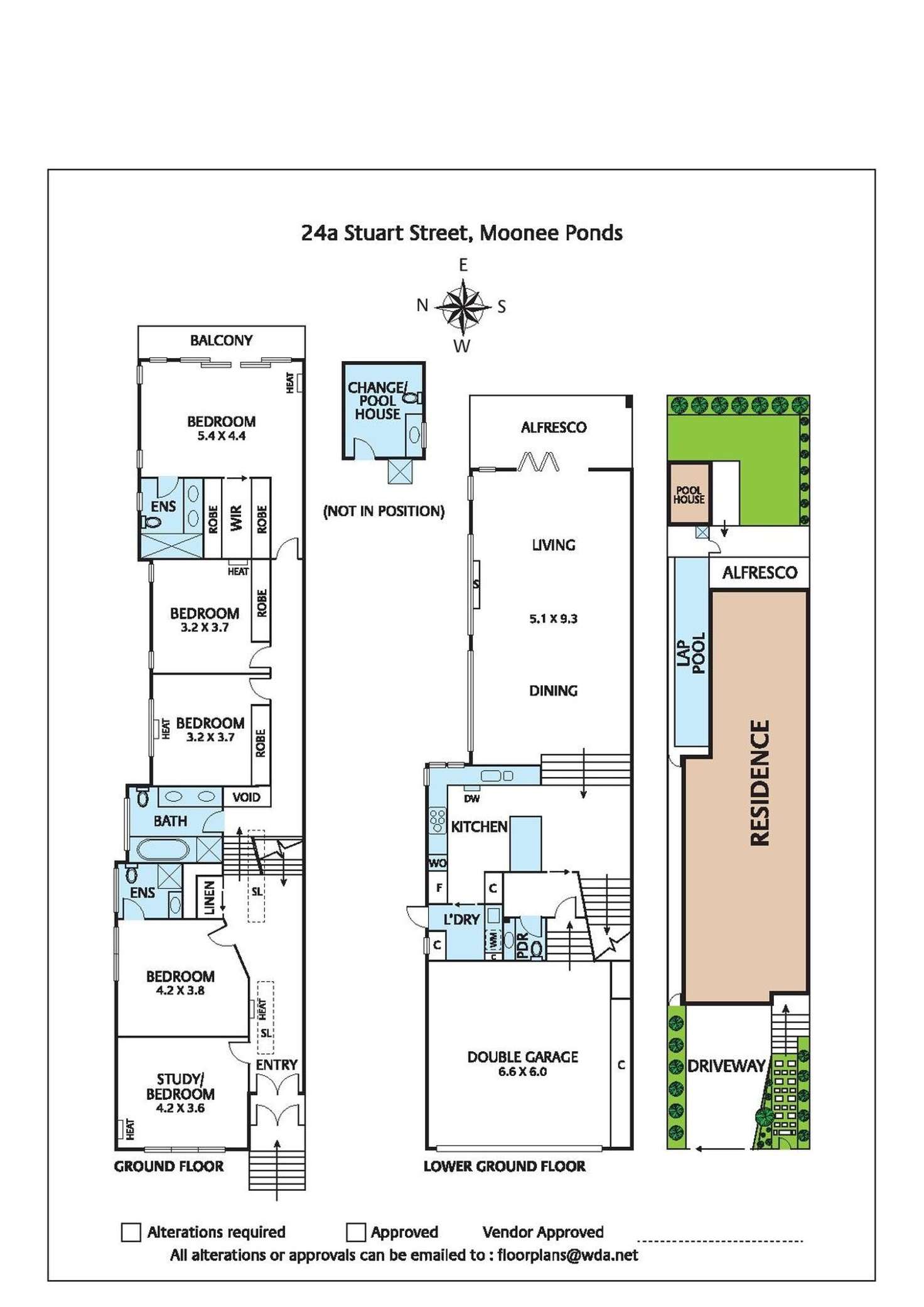 Floorplan of Homely house listing, 24A Stuart Street, Moonee Ponds VIC 3039