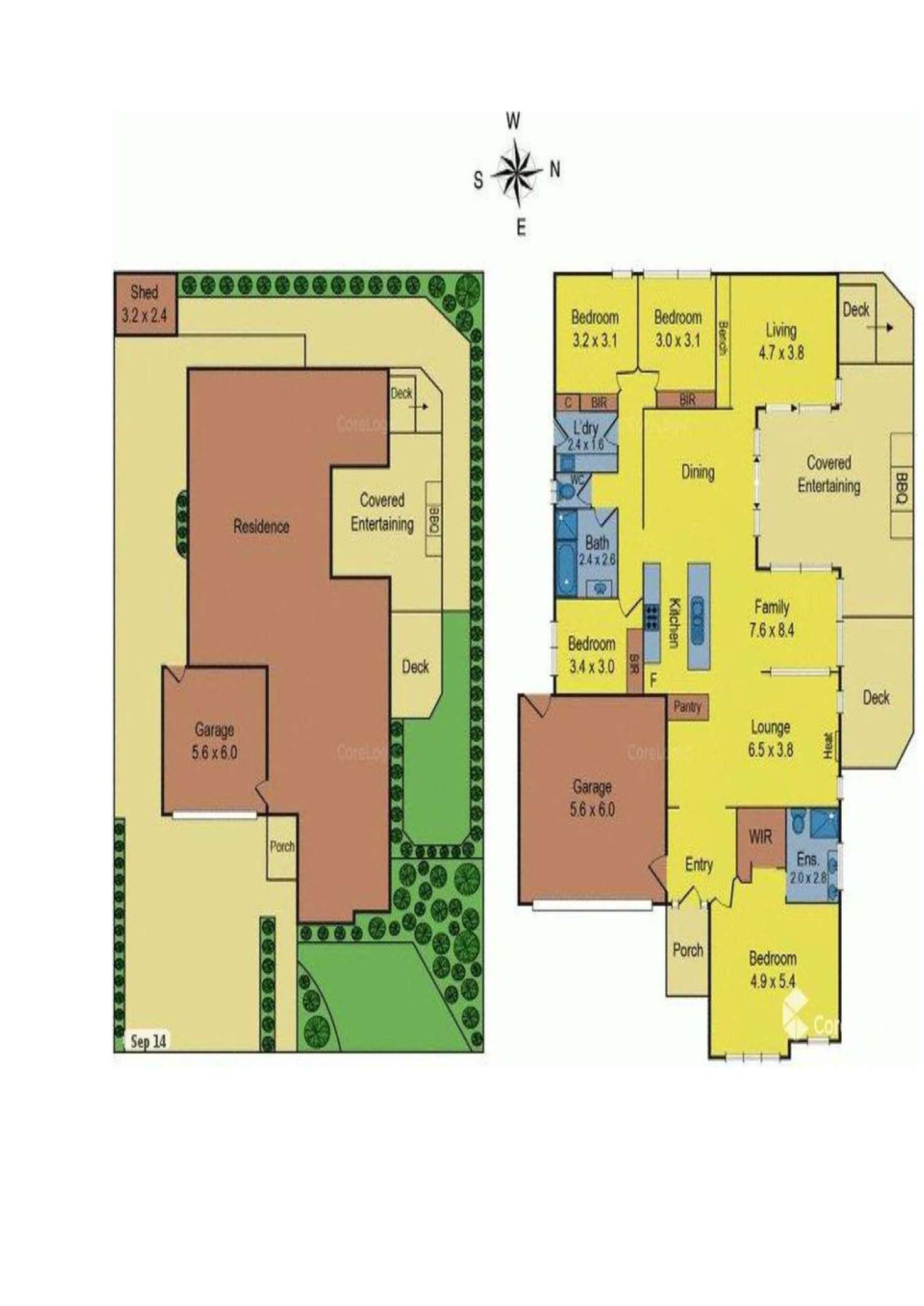 Floorplan of Homely house listing, 21 Claretown Avenue, Caroline Springs VIC 3023