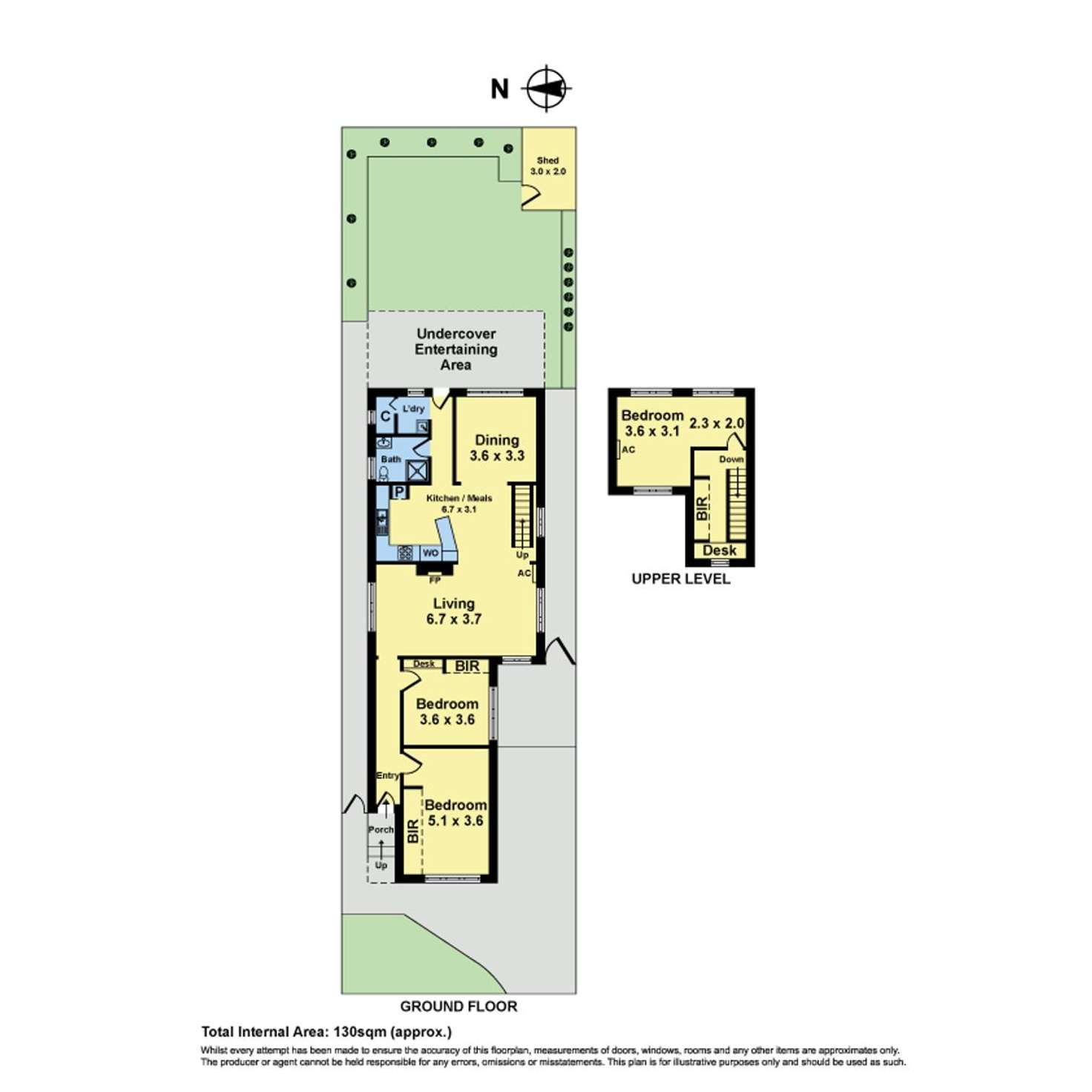 Floorplan of Homely house listing, 40 Hutcheson Street, Moonee Ponds VIC 3039