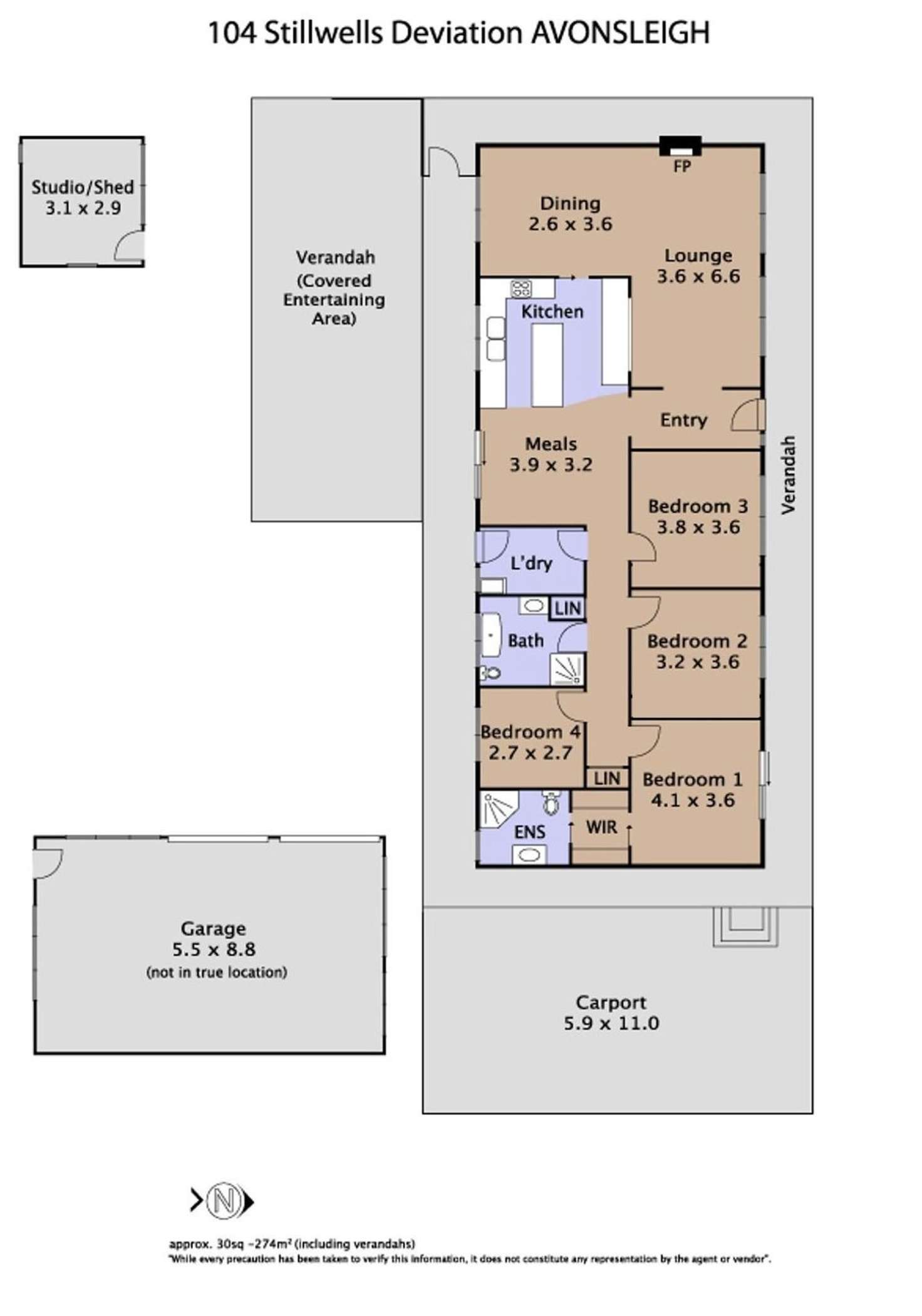 Floorplan of Homely house listing, 104 Stillwells Deviation, Avonsleigh VIC 3782