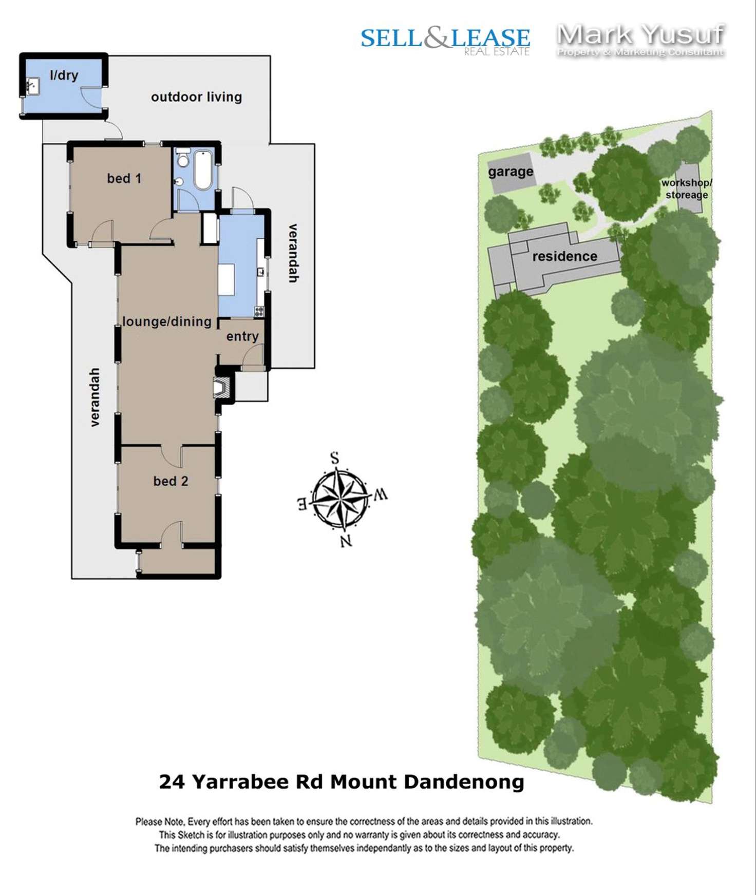 Floorplan of Homely house listing, 24 Yarrabee Road, Mount Dandenong VIC 3767