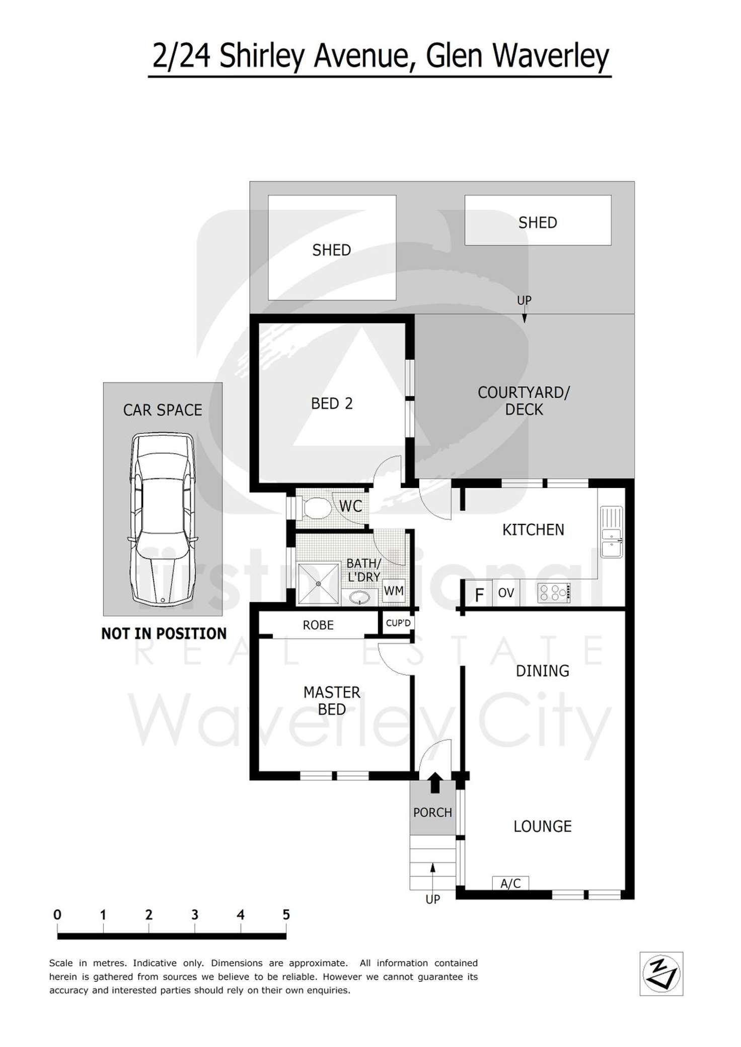 Floorplan of Homely unit listing, 2/24 Shirley Avenue, Glen Waverley VIC 3150