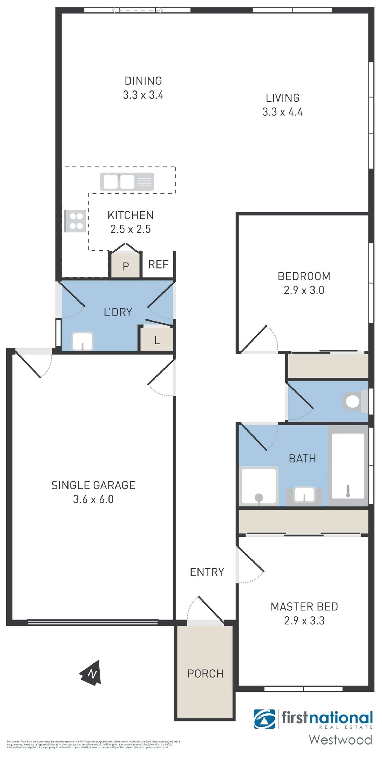Floorplan of Homely unit listing, 7/49-55 Rosella Avenue, Werribee VIC 3030