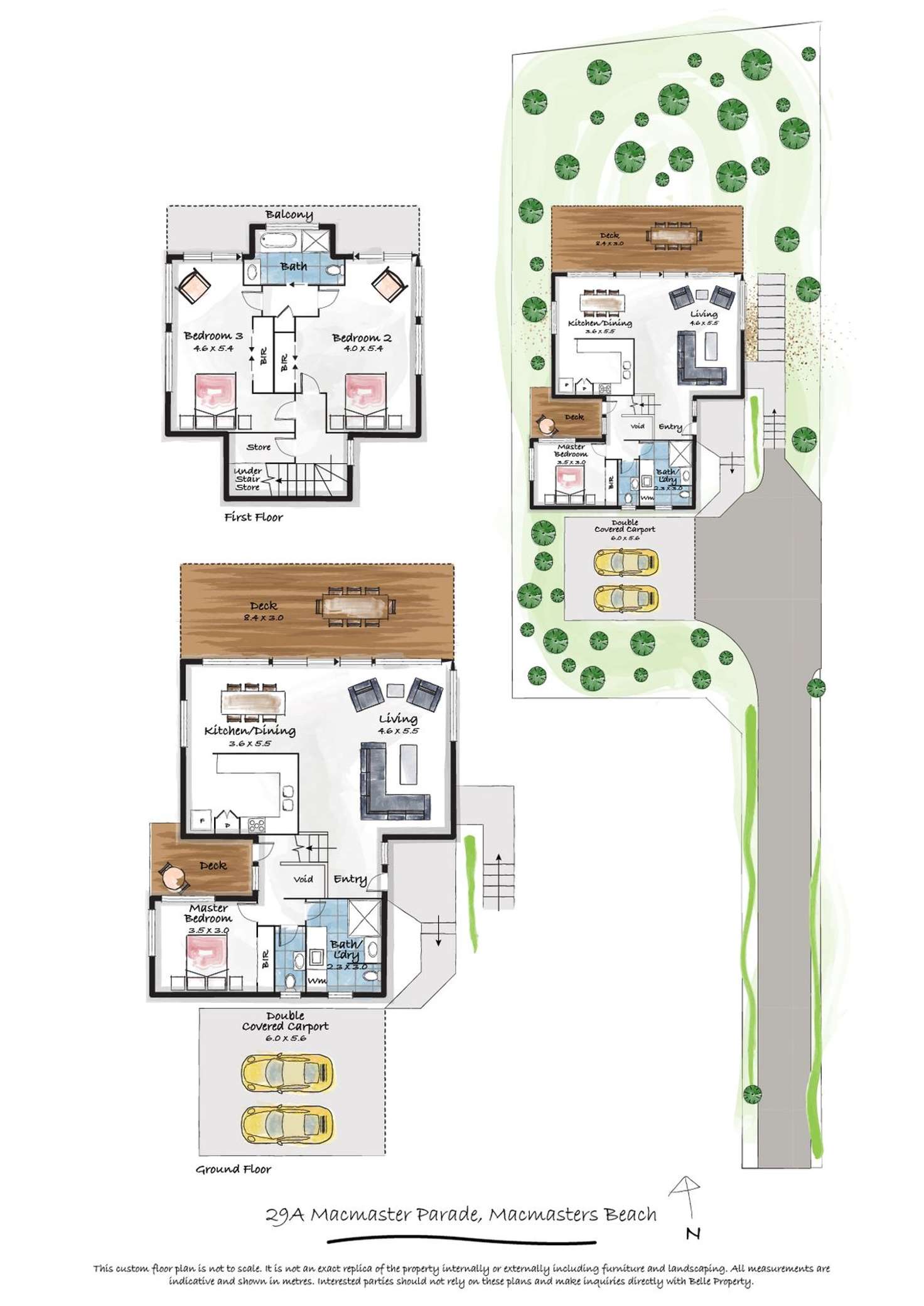 Floorplan of Homely house listing, 29A Macmaster Parade, Macmasters Beach NSW 2251