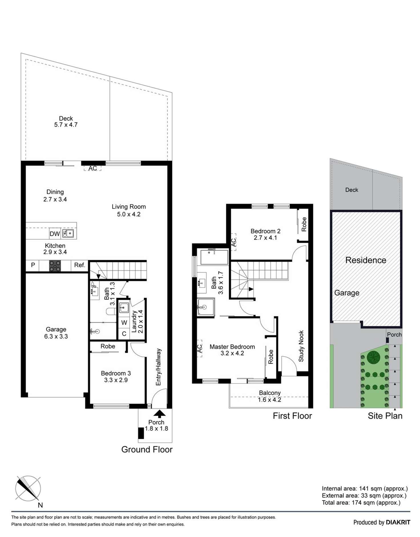 Floorplan of Homely townhouse listing, 94A Brees Road, Keilor East VIC 3033