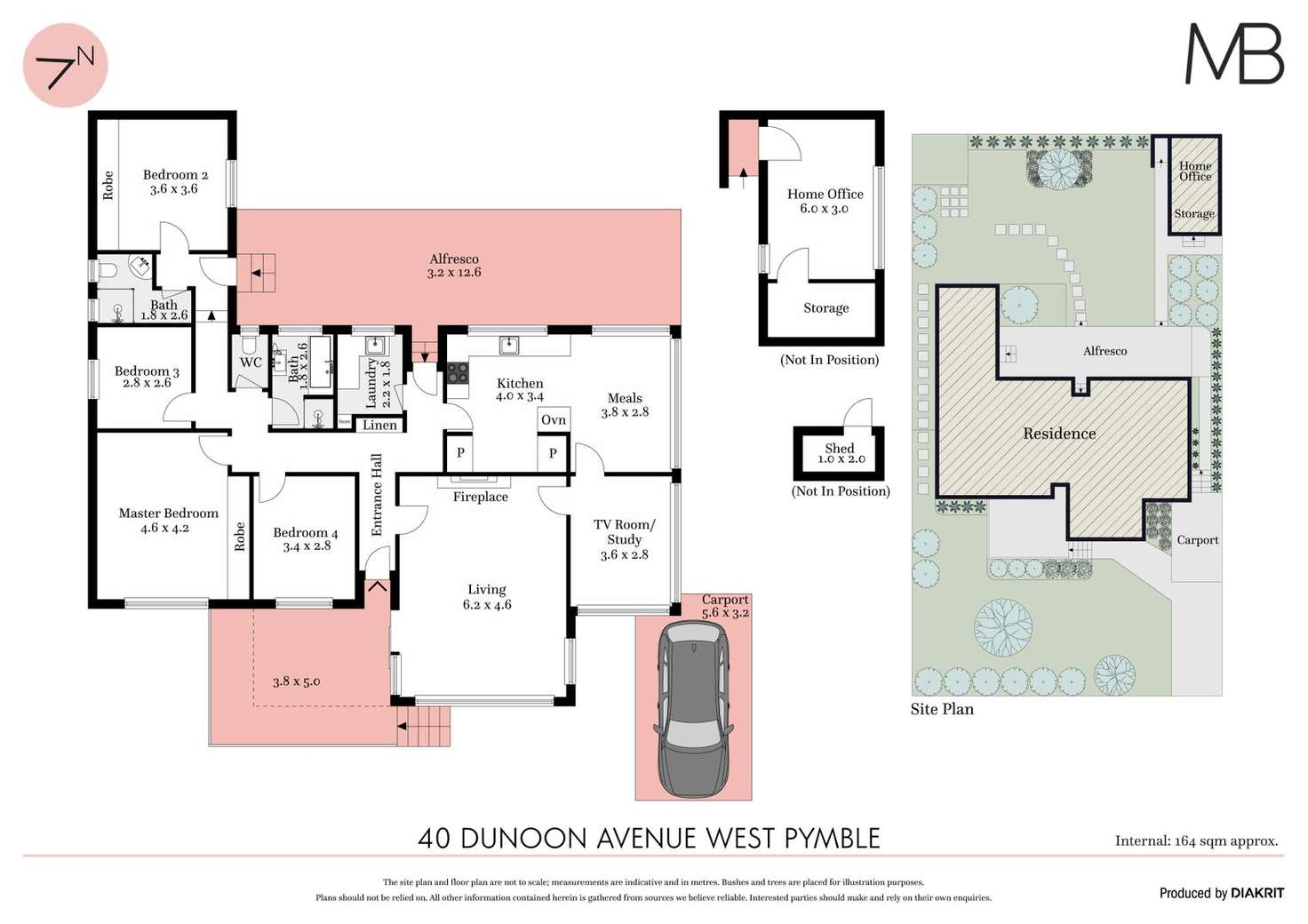 Floorplan of Homely house listing, 40 Dunoon Avenue, West Pymble NSW 2073