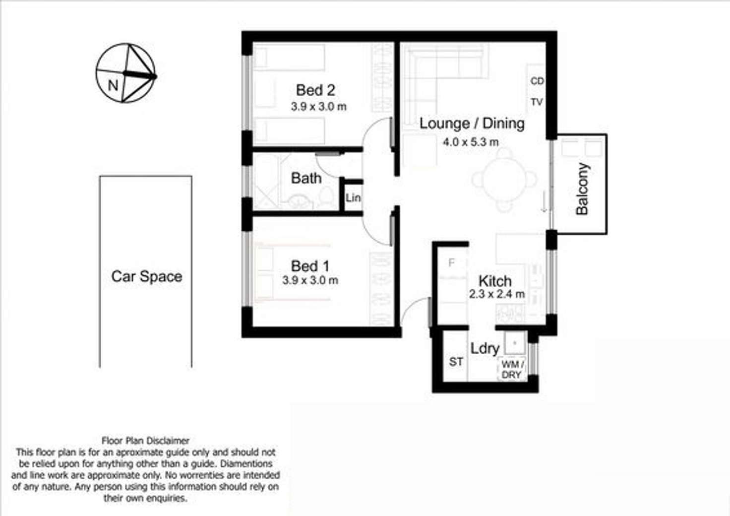 Floorplan of Homely apartment listing, 11/32 The Esplanade, Cronulla NSW 2230