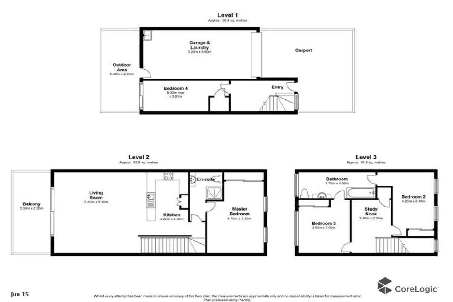 Floorplan of Homely townhouse listing, 51/2-10 Cascade Drive, Underwood QLD 4119