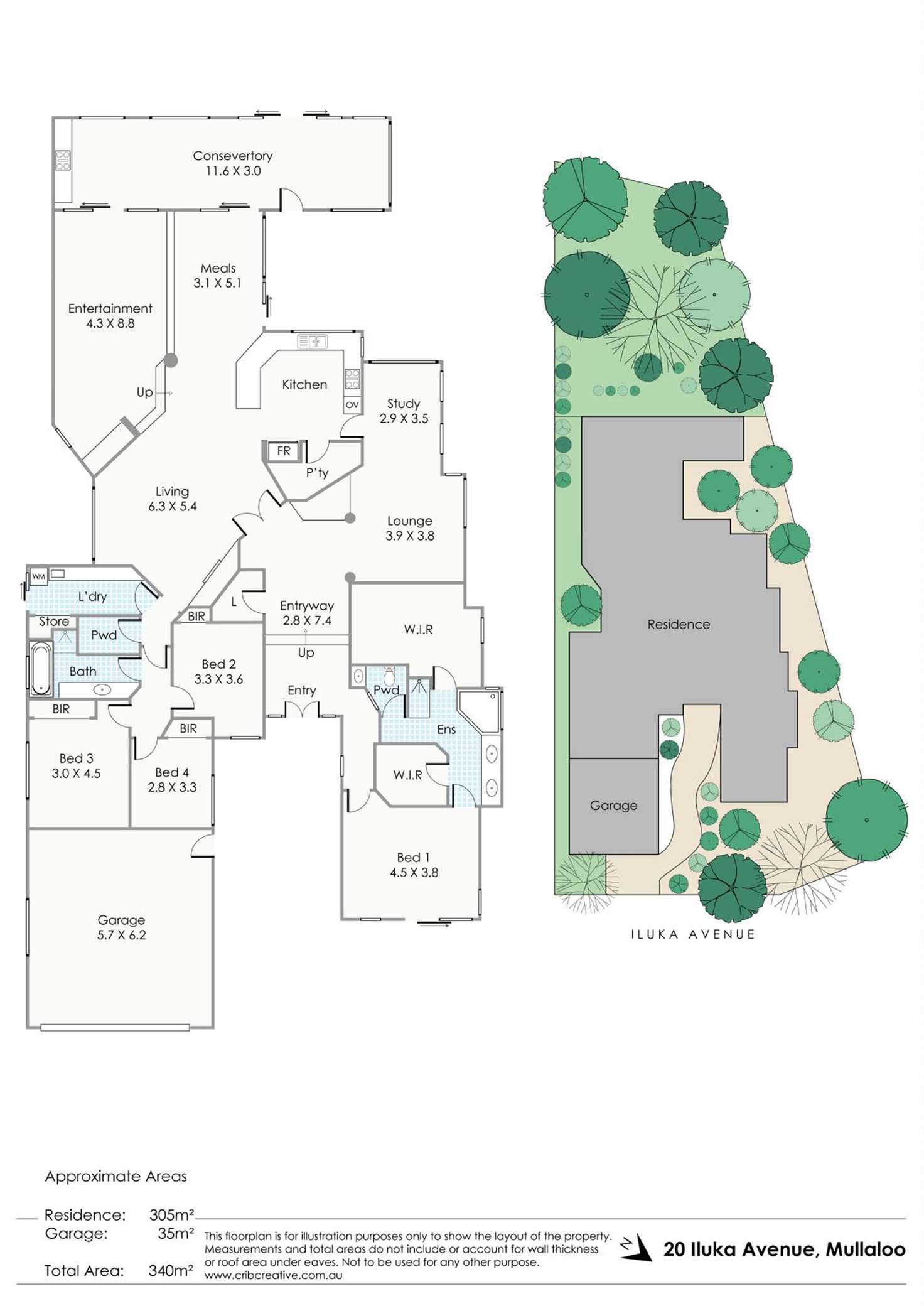 Floorplan of Homely house listing, 20 Iluka Avenue, Mullaloo WA 6027