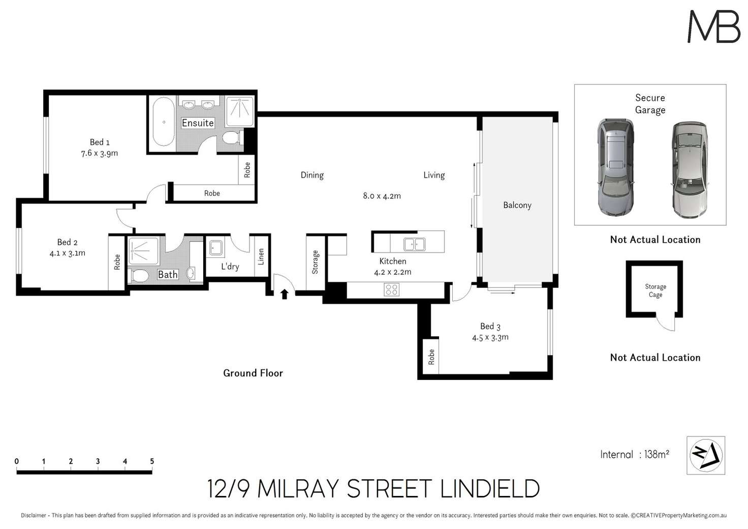 Floorplan of Homely apartment listing, 12/9 Milray Street, Lindfield NSW 2070