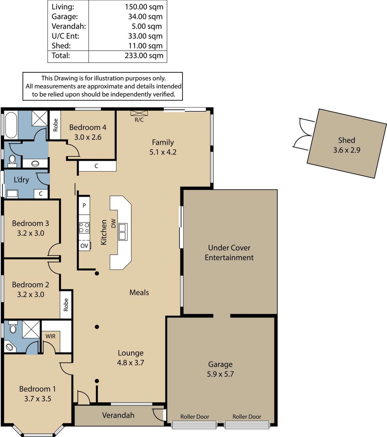 Floorplan of Homely house listing, 10 John Murray Drive, Williamstown SA 5351