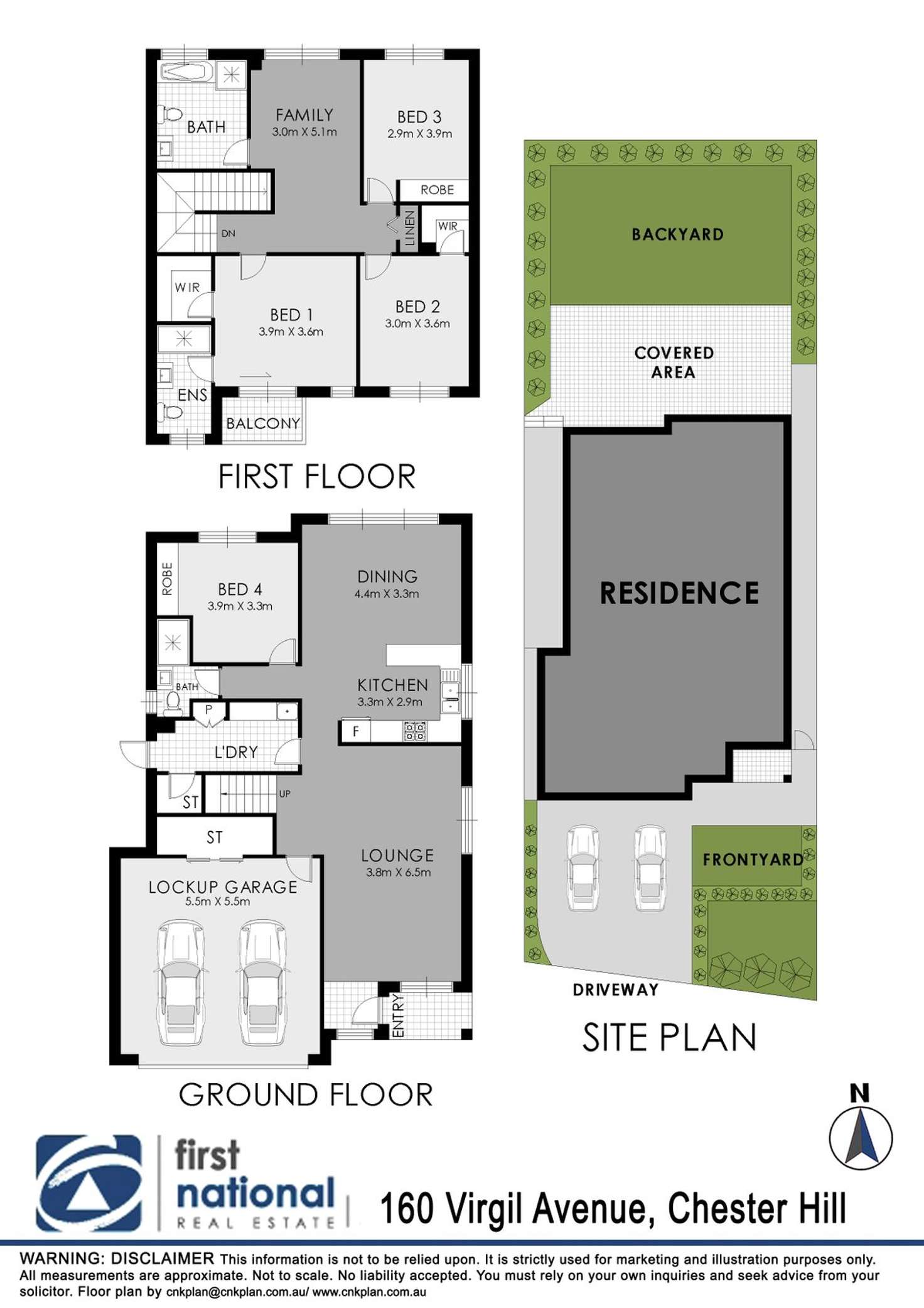 Floorplan of Homely house listing, 160 Virgil Avenue, Chester Hill NSW 2162