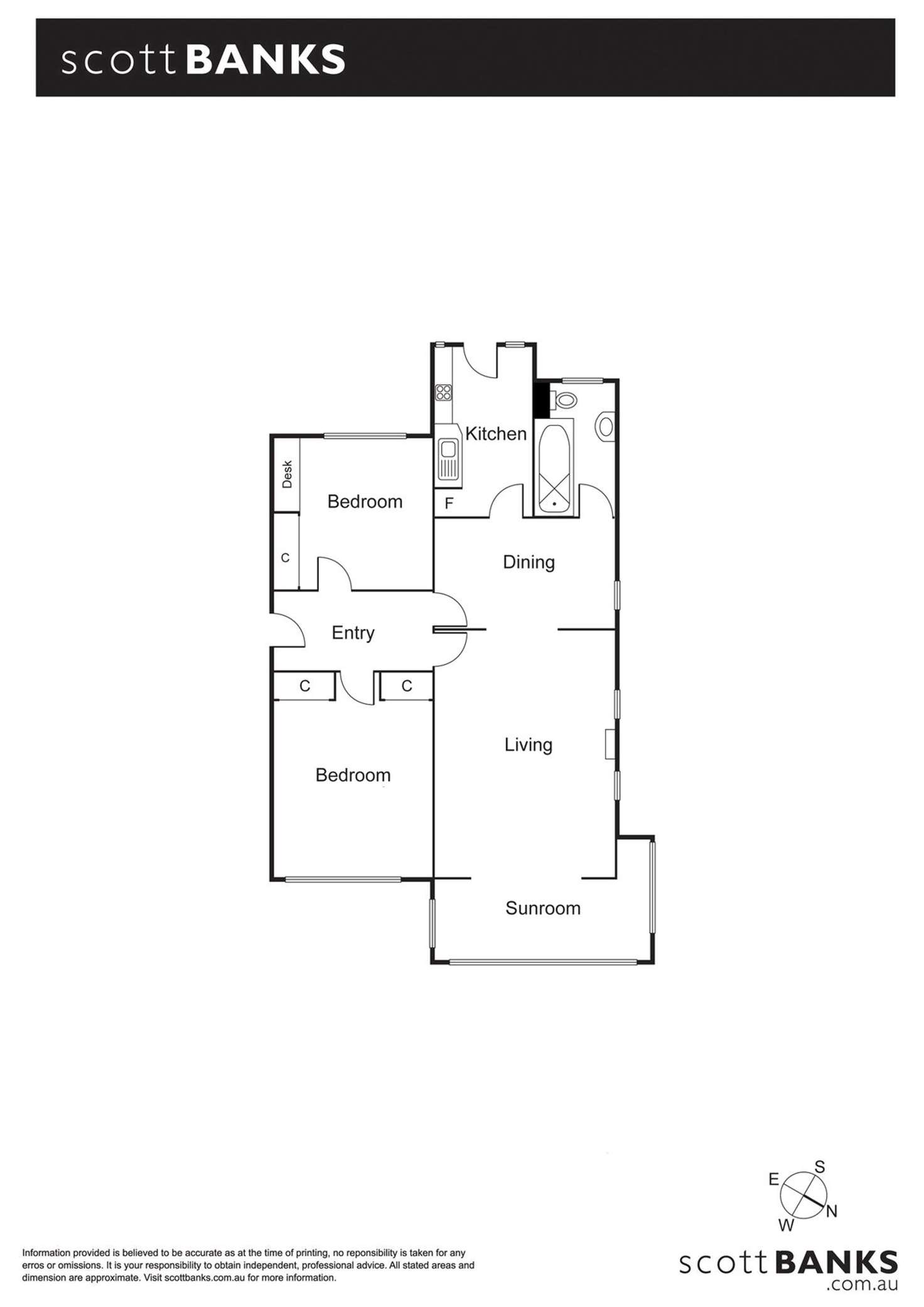 Floorplan of Homely apartment listing, 51 Darling Street, South Yarra VIC 3141