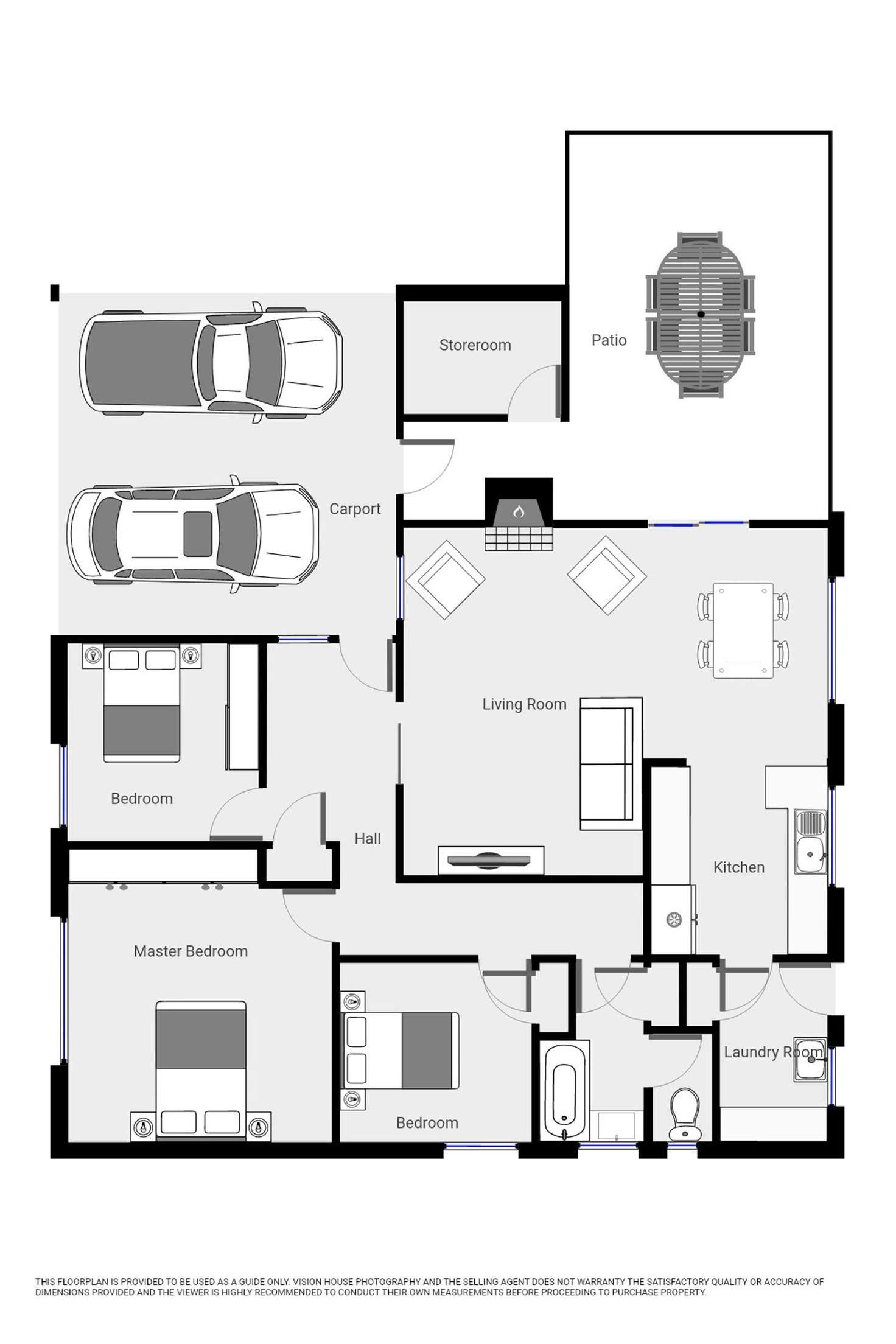 Floorplan of Homely house listing, 846 Fourteenth Street, Mildura VIC 3500