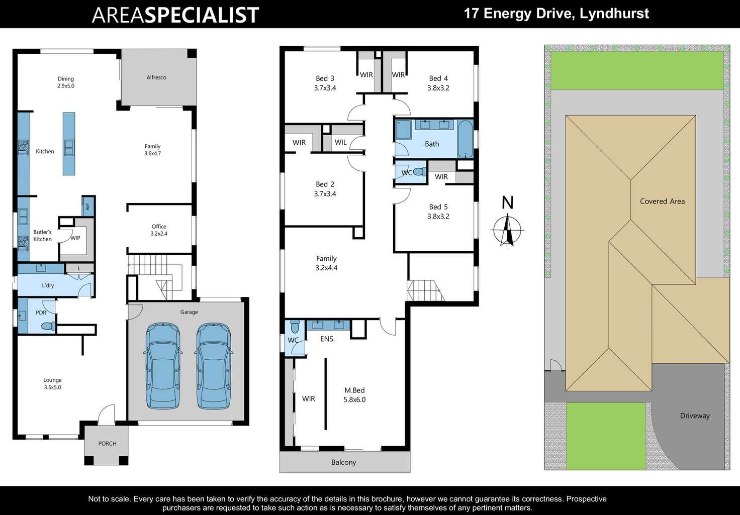 Floorplan of Homely house listing, 17 Energy Drive, Lyndhurst VIC 3975
