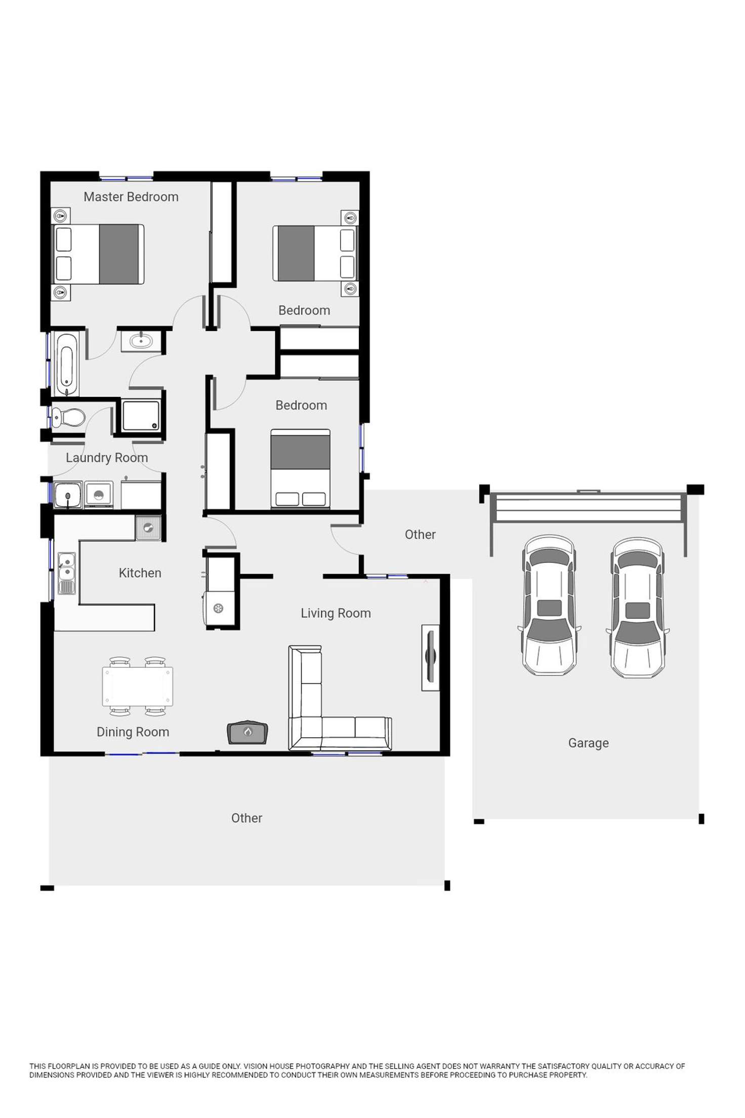 Floorplan of Homely house listing, 8 Ridge Court, Mildura VIC 3500