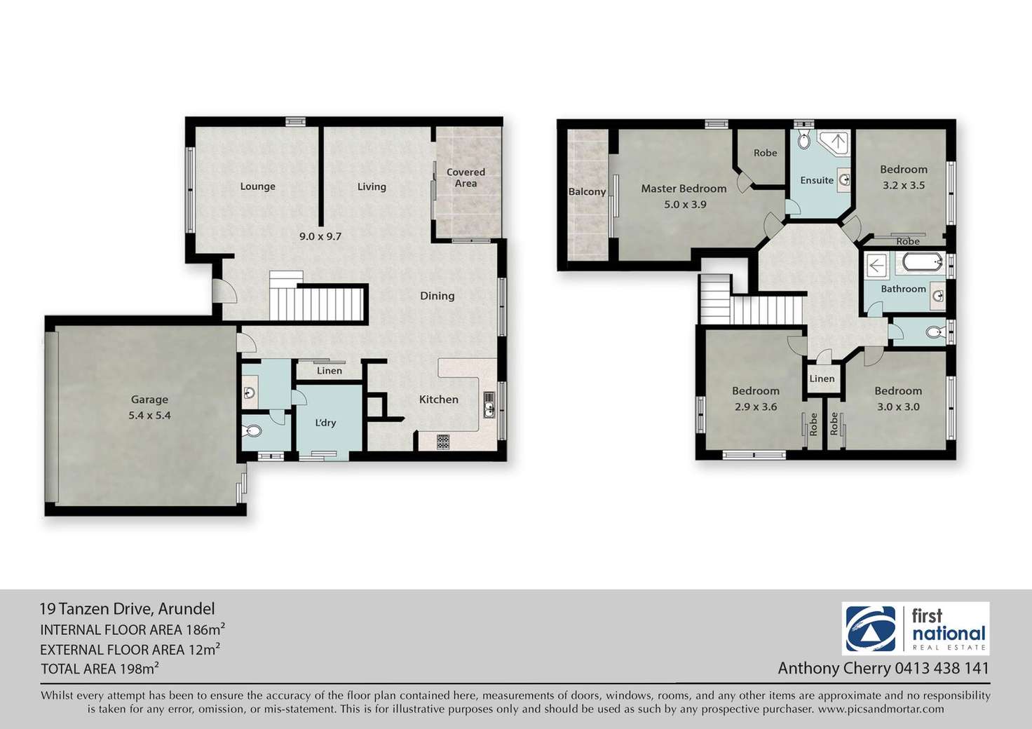 Floorplan of Homely house listing, 19 Tanzen Drive, Arundel QLD 4214