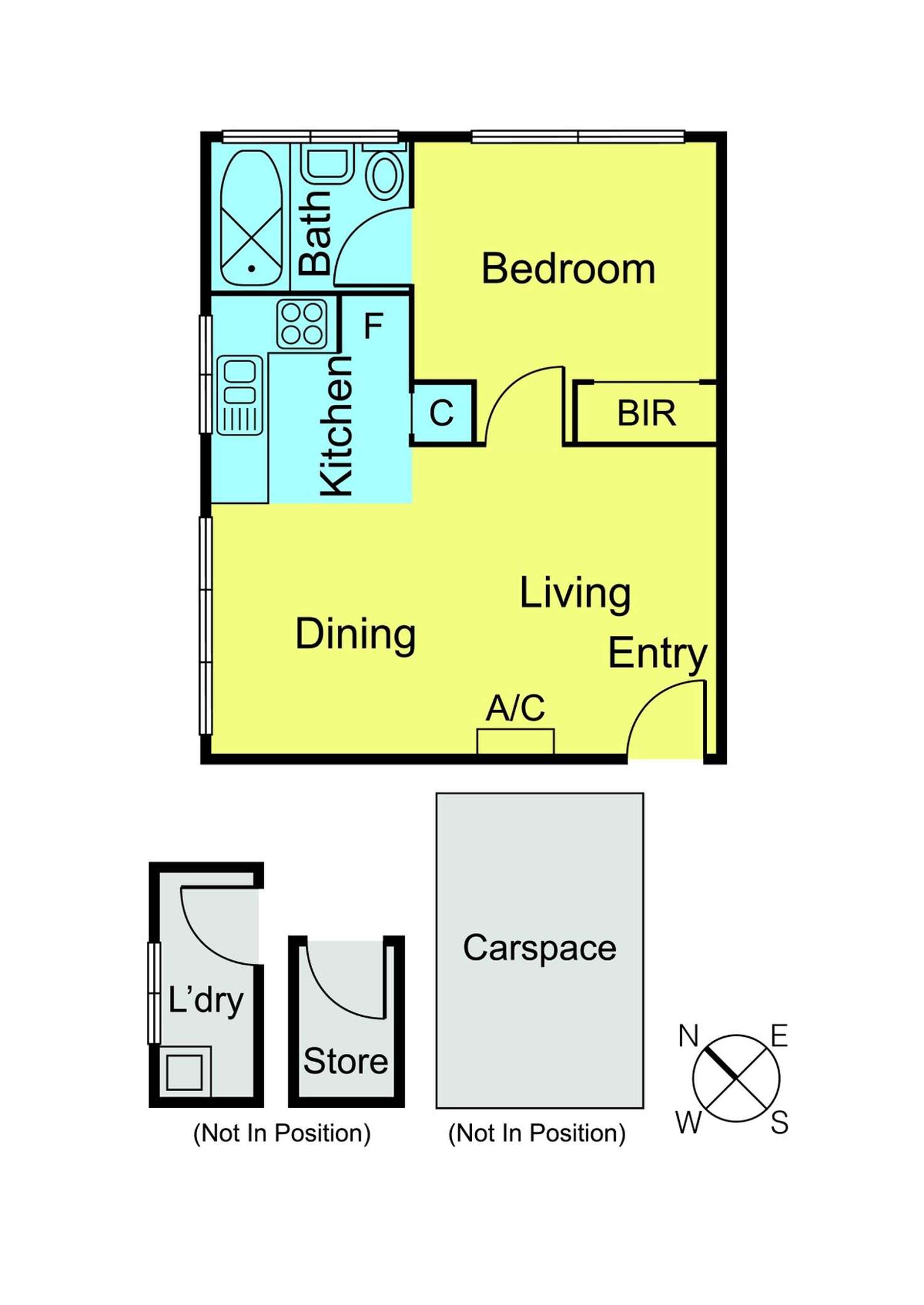 Floorplan of Homely apartment listing, 8/307 Moray Street, South Melbourne VIC 3205