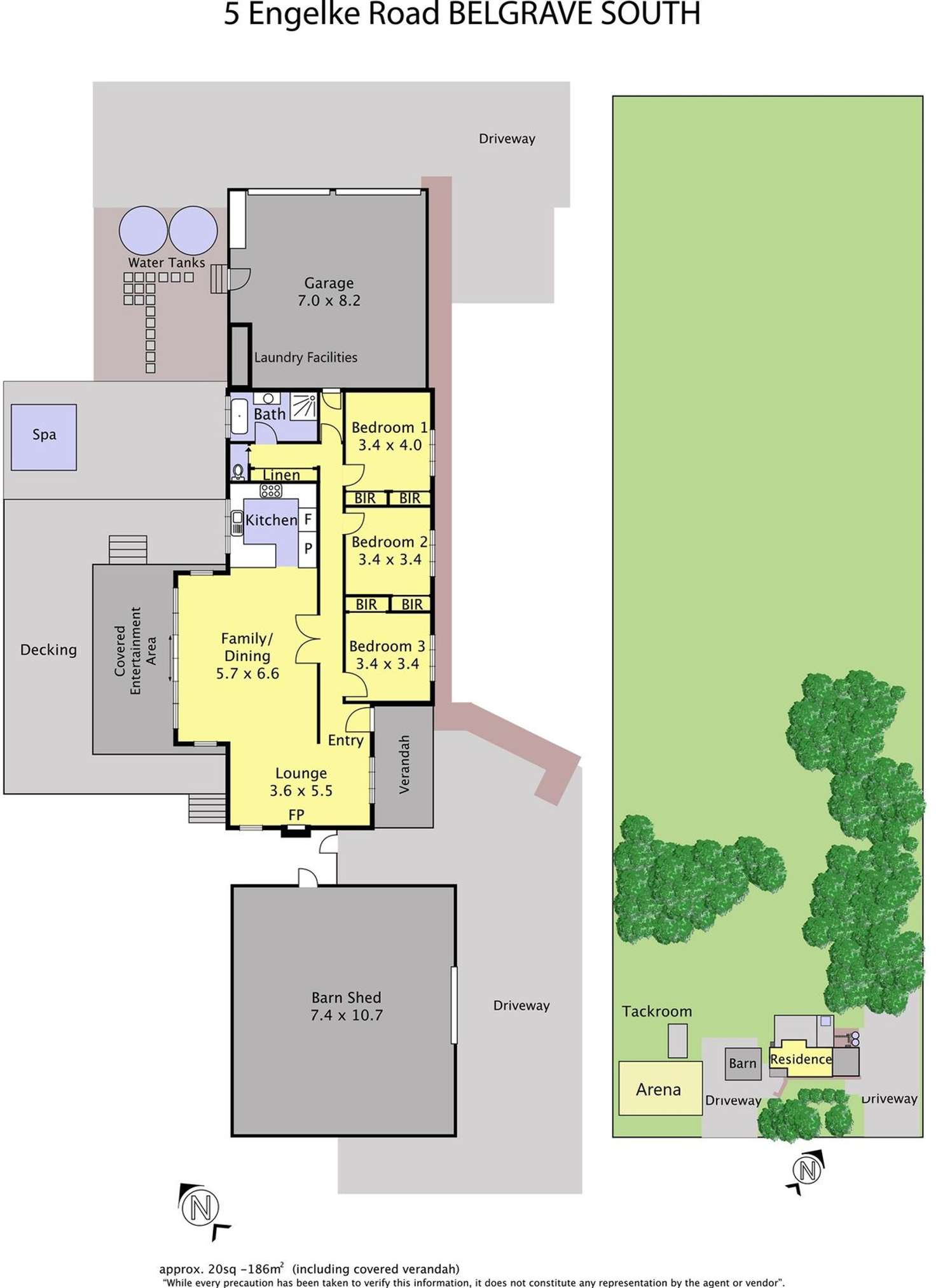 Floorplan of Homely house listing, 5 Engelke Road, Belgrave South VIC 3160
