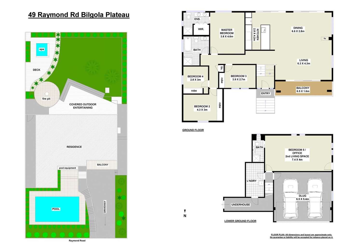 Floorplan of Homely house listing, 49 Raymond Road, Bilgola Plateau NSW 2107