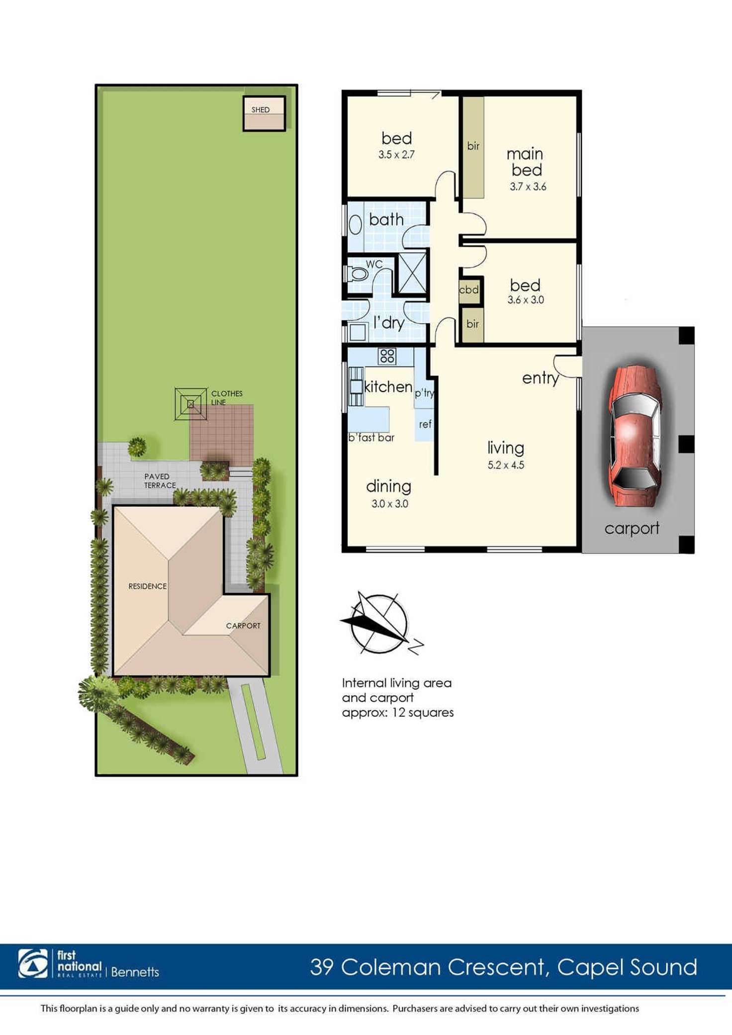 Floorplan of Homely house listing, 39 Coleman Crescent, Capel Sound VIC 3940