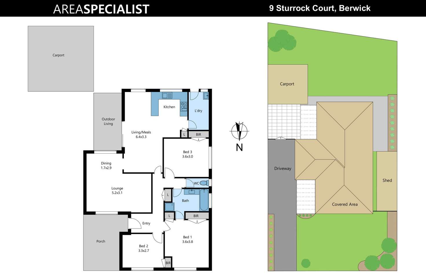 Floorplan of Homely house listing, 9 Sturrock Court, Berwick VIC 3806