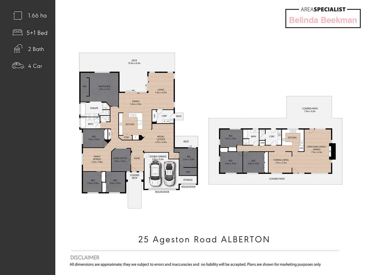 Floorplan of Homely acreageSemiRural listing, 25 Ageston Road, Alberton QLD 4207