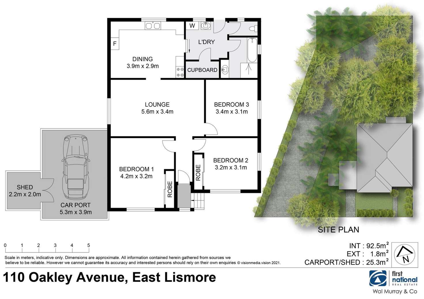 Floorplan of Homely house listing, 110 Oakley Avenue, East Lismore NSW 2480
