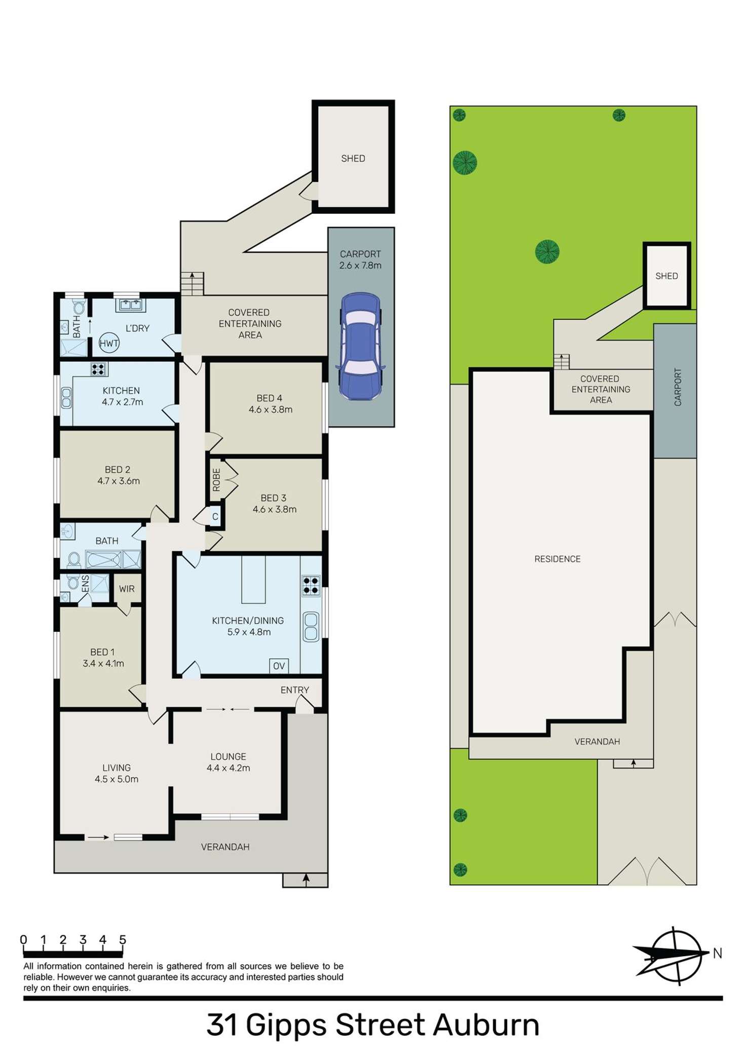 Floorplan of Homely house listing, 31 Gibbs Street, Auburn NSW 2144