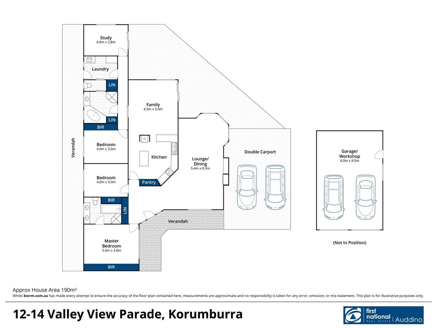 Floorplan of Homely house listing, 12-14 Valley View Parade, Korumburra VIC 3950