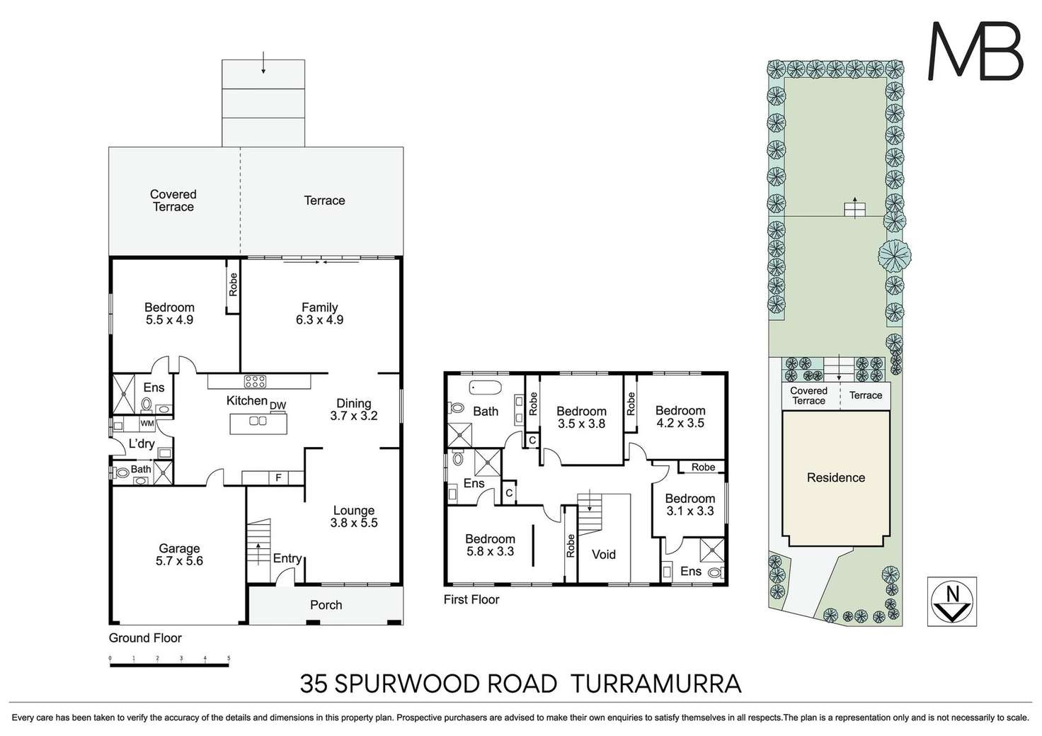 Floorplan of Homely house listing, 35 Spurwood Road, Turramurra NSW 2074